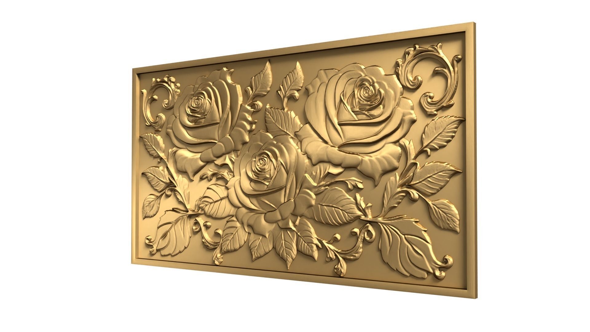 Modern Wall Panel Relief for CNC and 3D Printing 03 3D print model_6