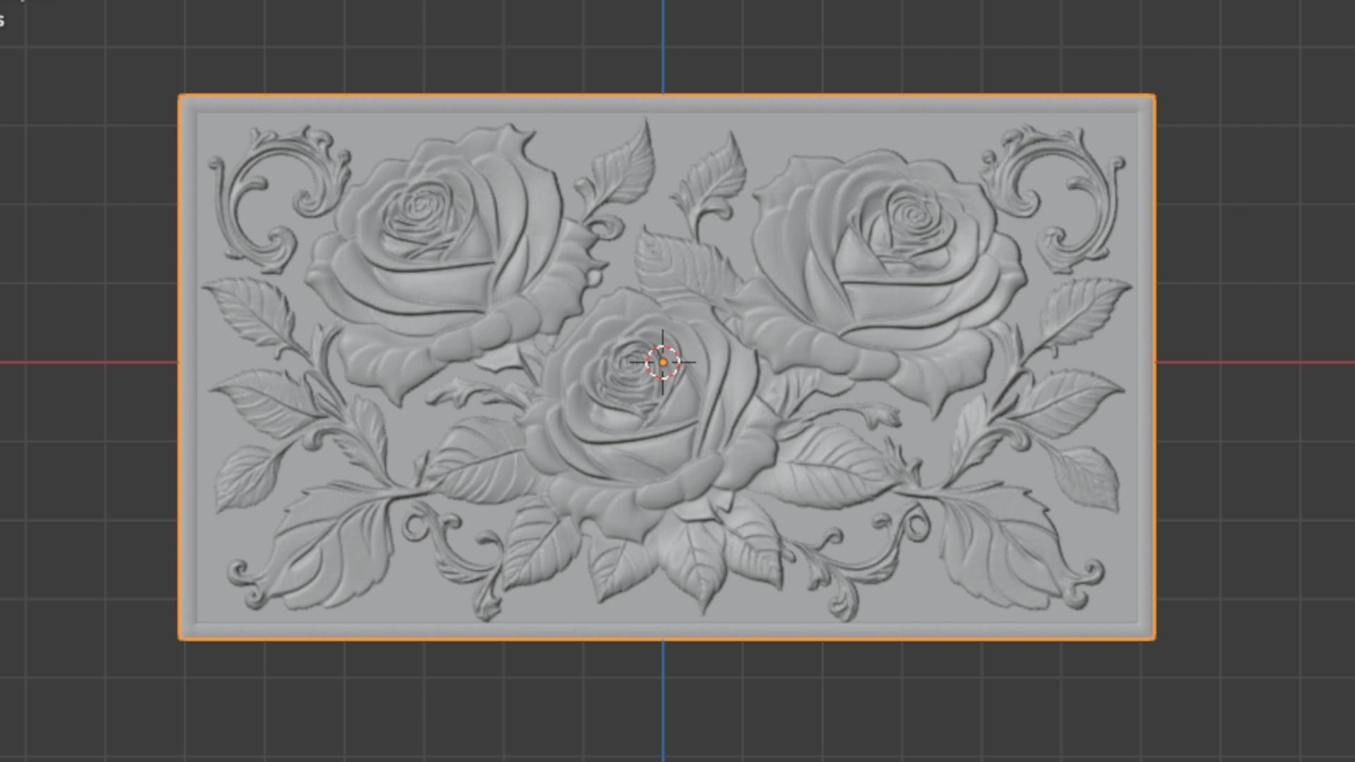 Modern Wall Panel Relief for CNC and 3D Printing 03 3D print model_7