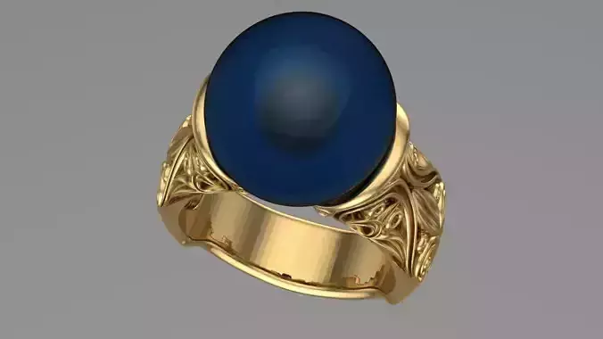 free simple pearl ring