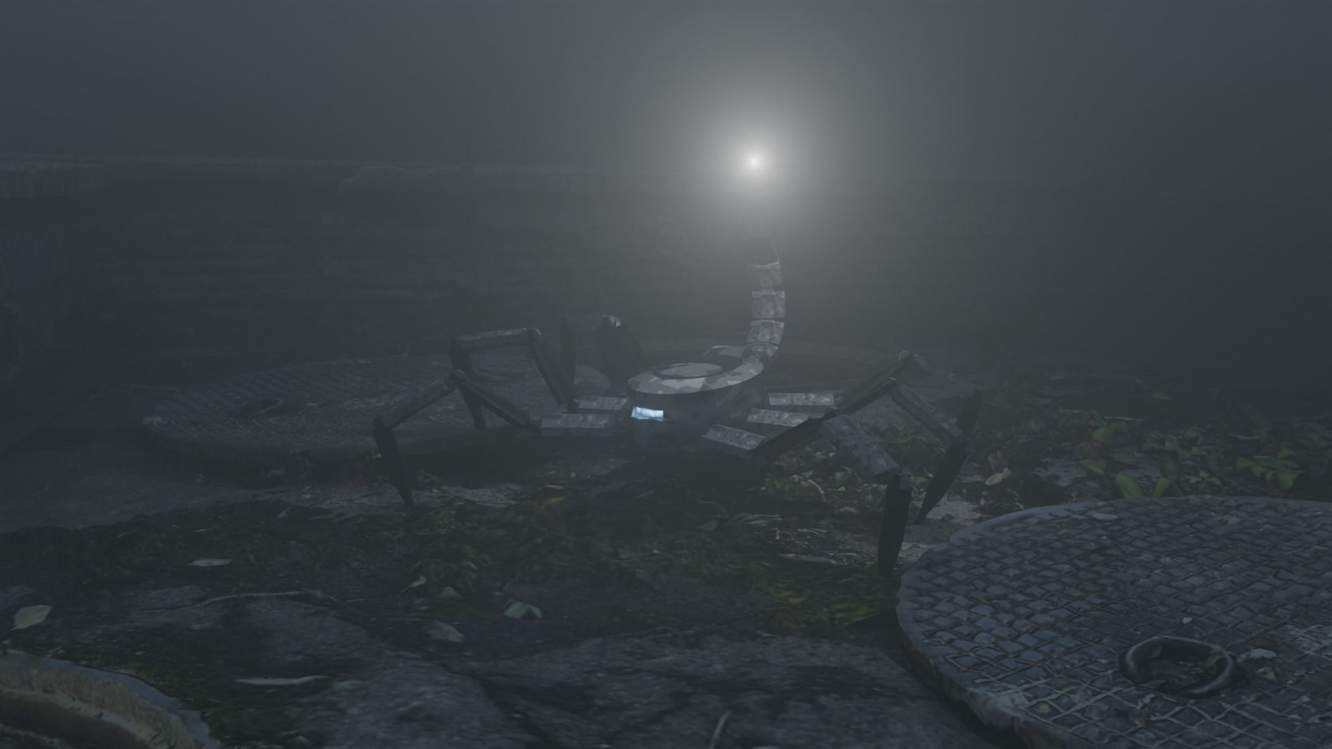 Mechanical Scorpion with Inverse Kinematics  Low-poly 3D model_5