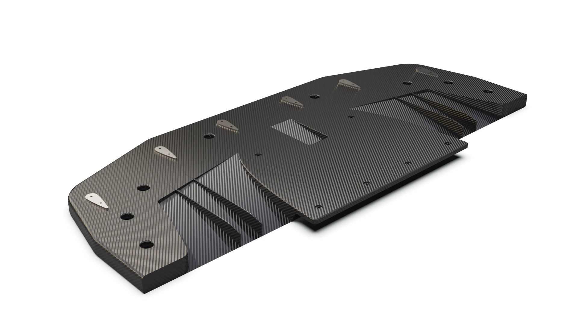 Spoiler bodykit auto motor tuning bumper 3D model_5