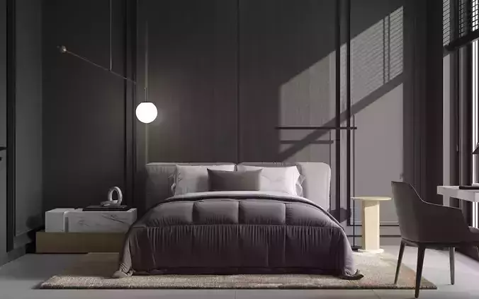 Kahovka bedroom full scene for sale