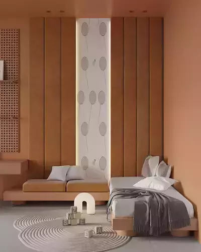 Kahovka children rooms full scene