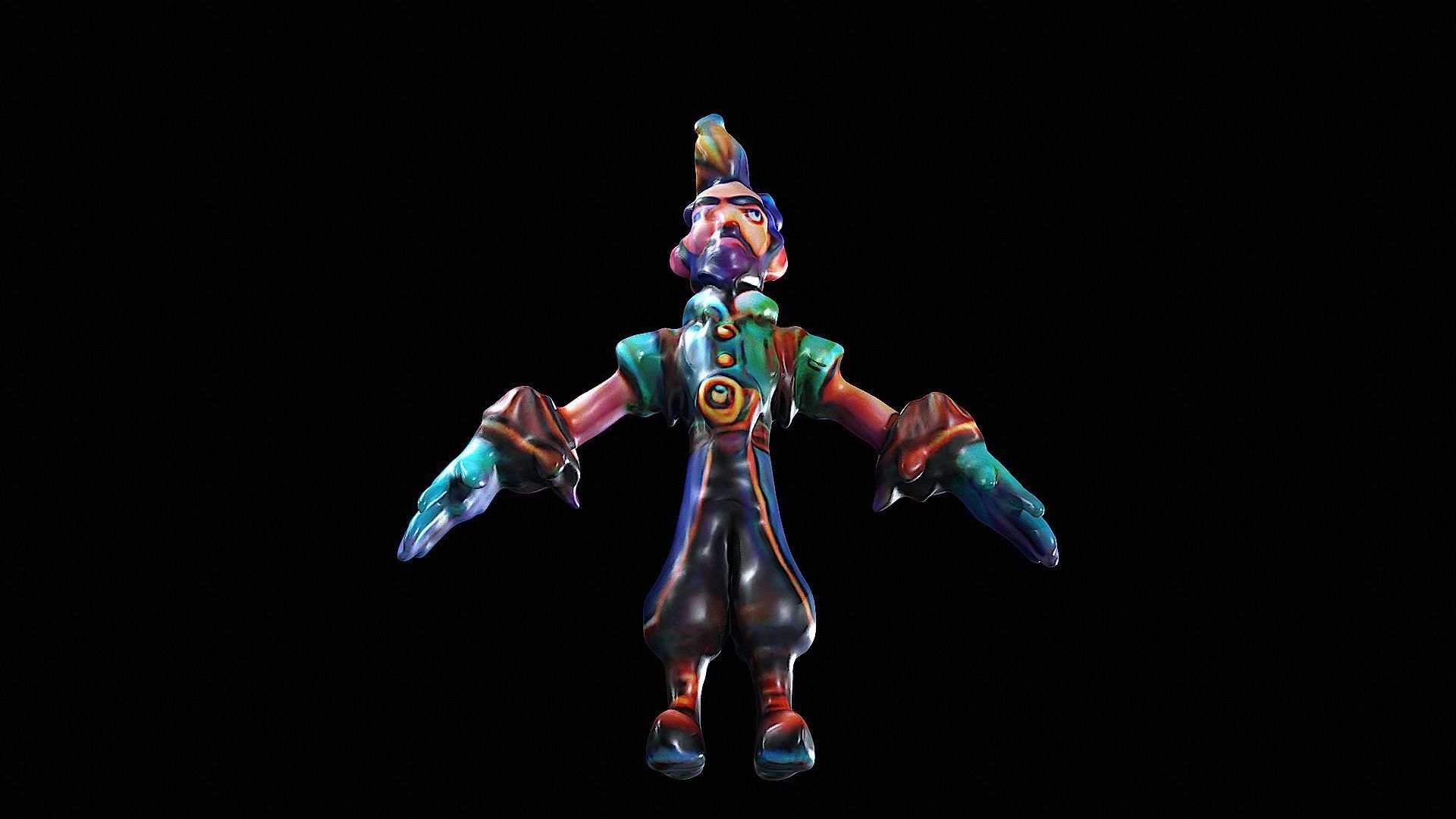 Stylized Character 3D model_9