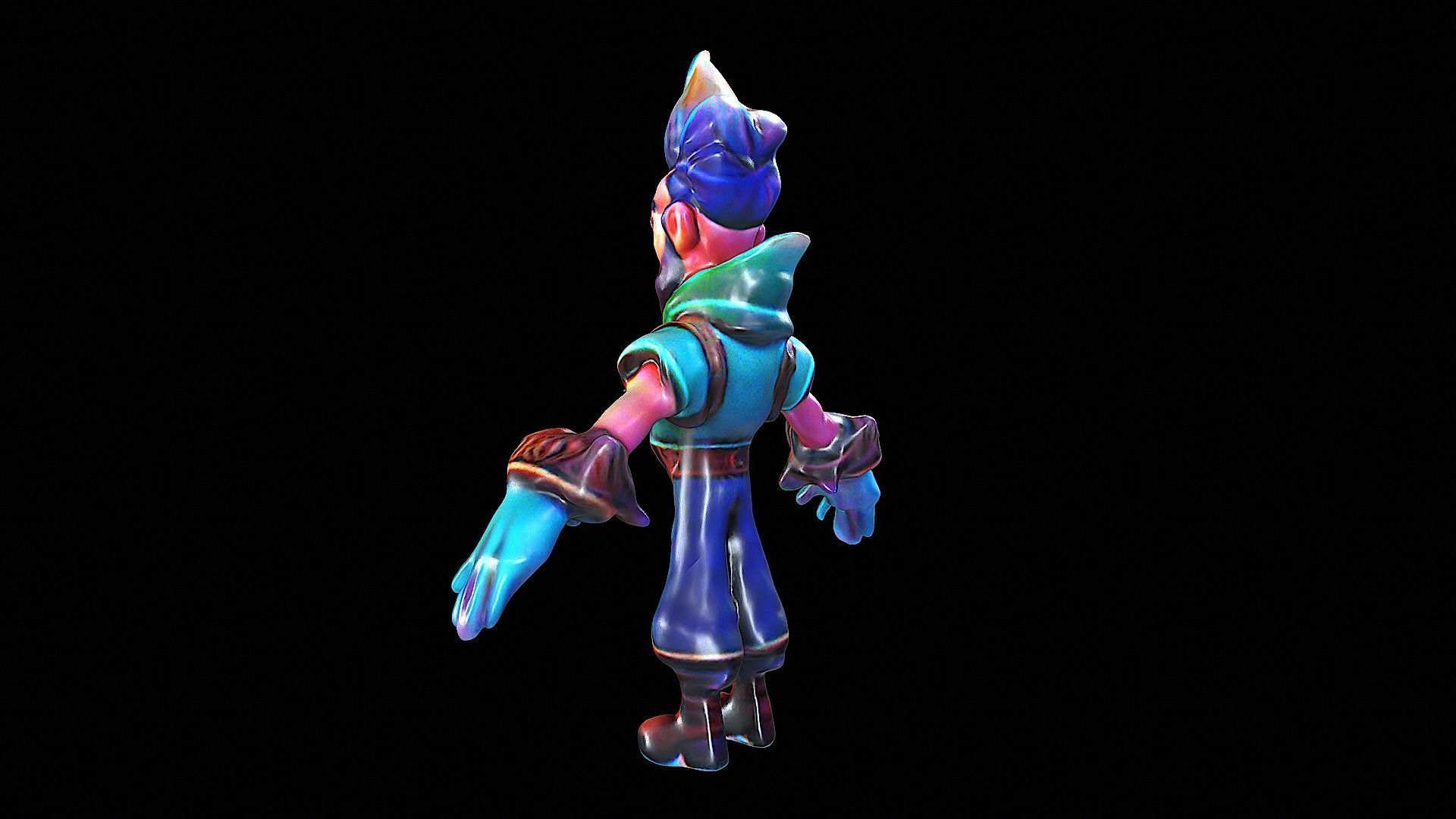 Stylized Character 3D model_3