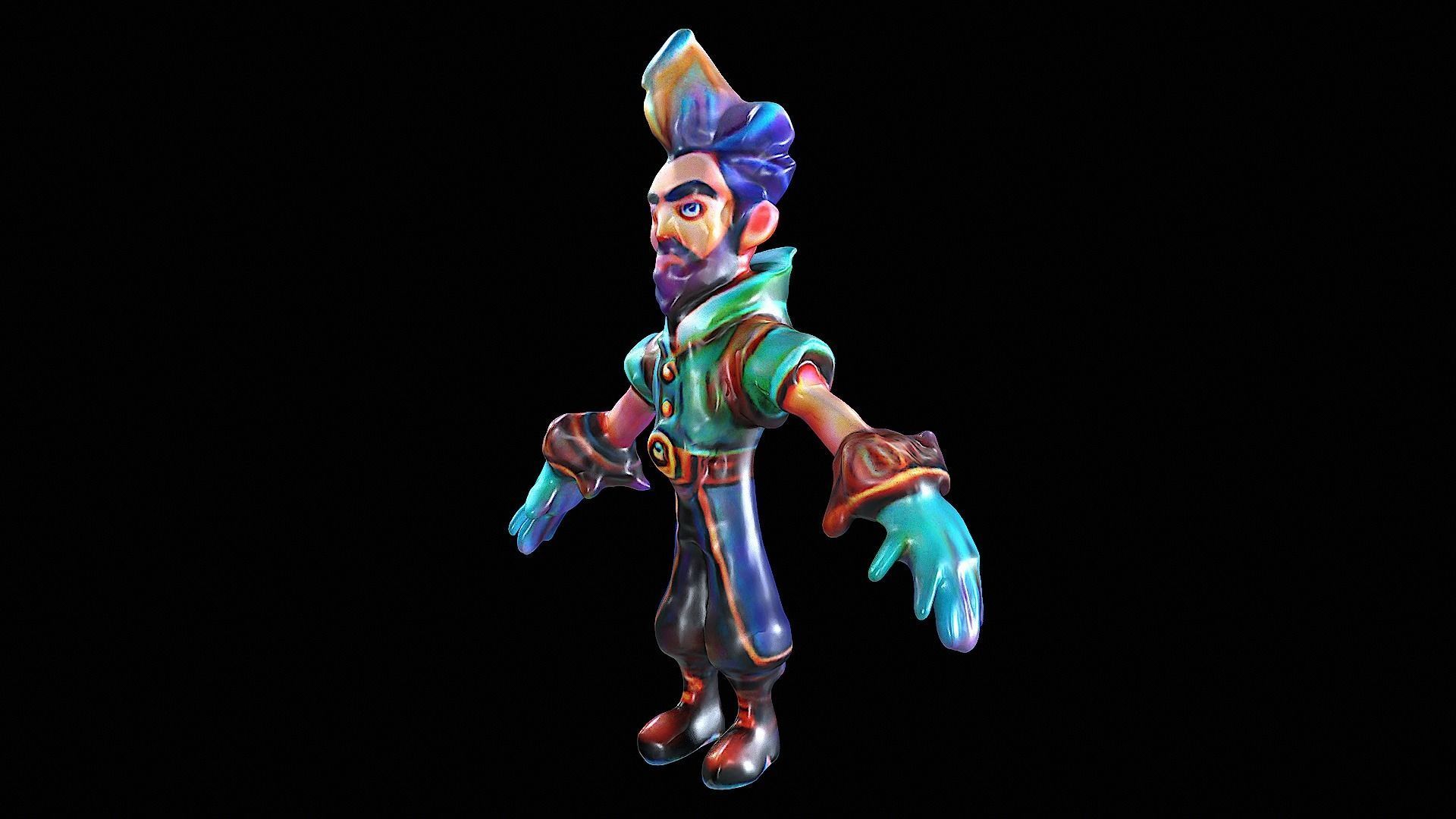 Stylized Character 3D model_1