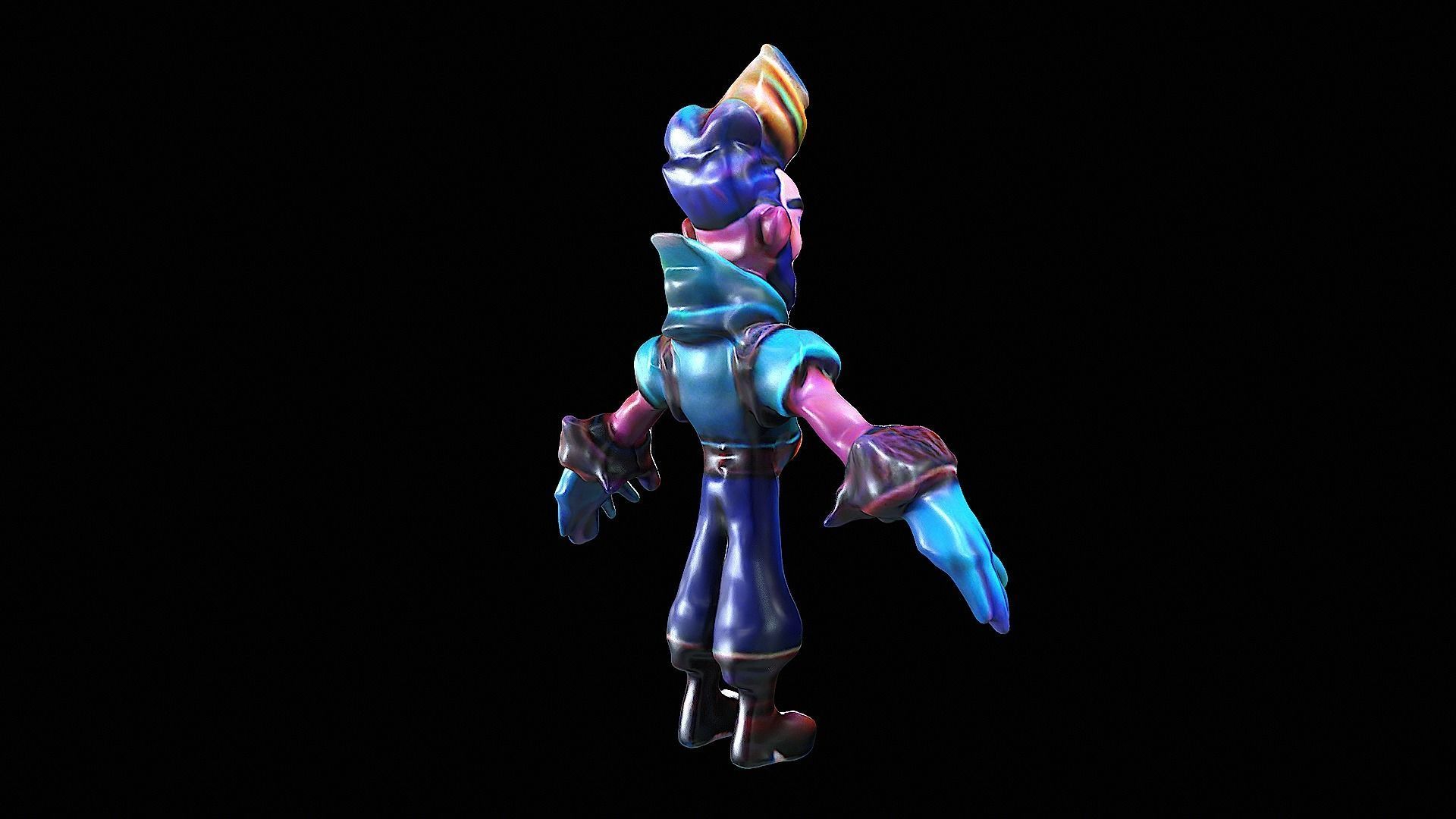 Stylized Character 3D model_5