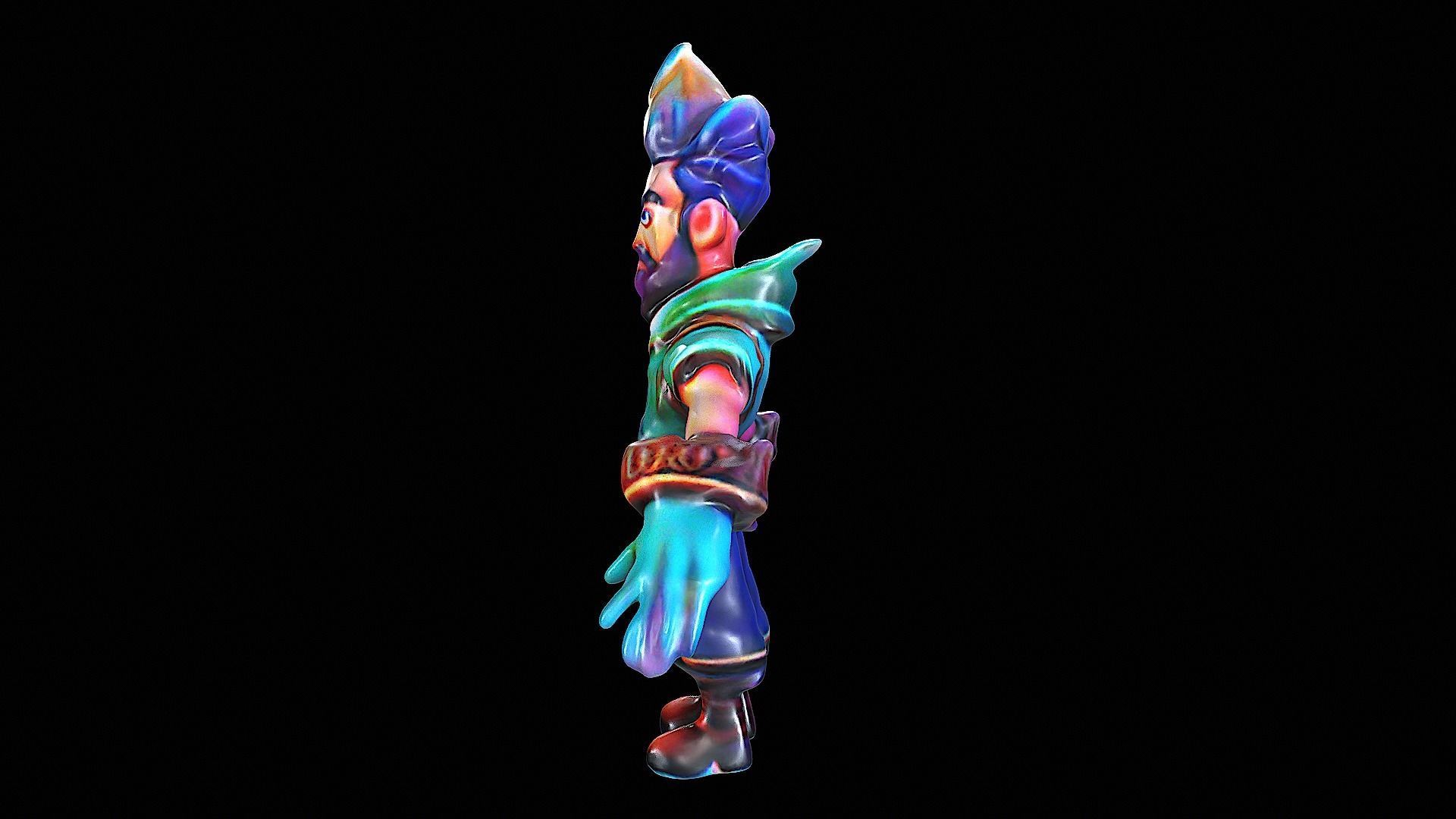Stylized Character 3D model_2