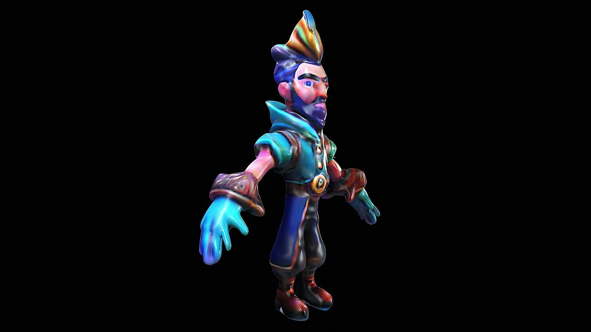 Stylized Character 3D model_7