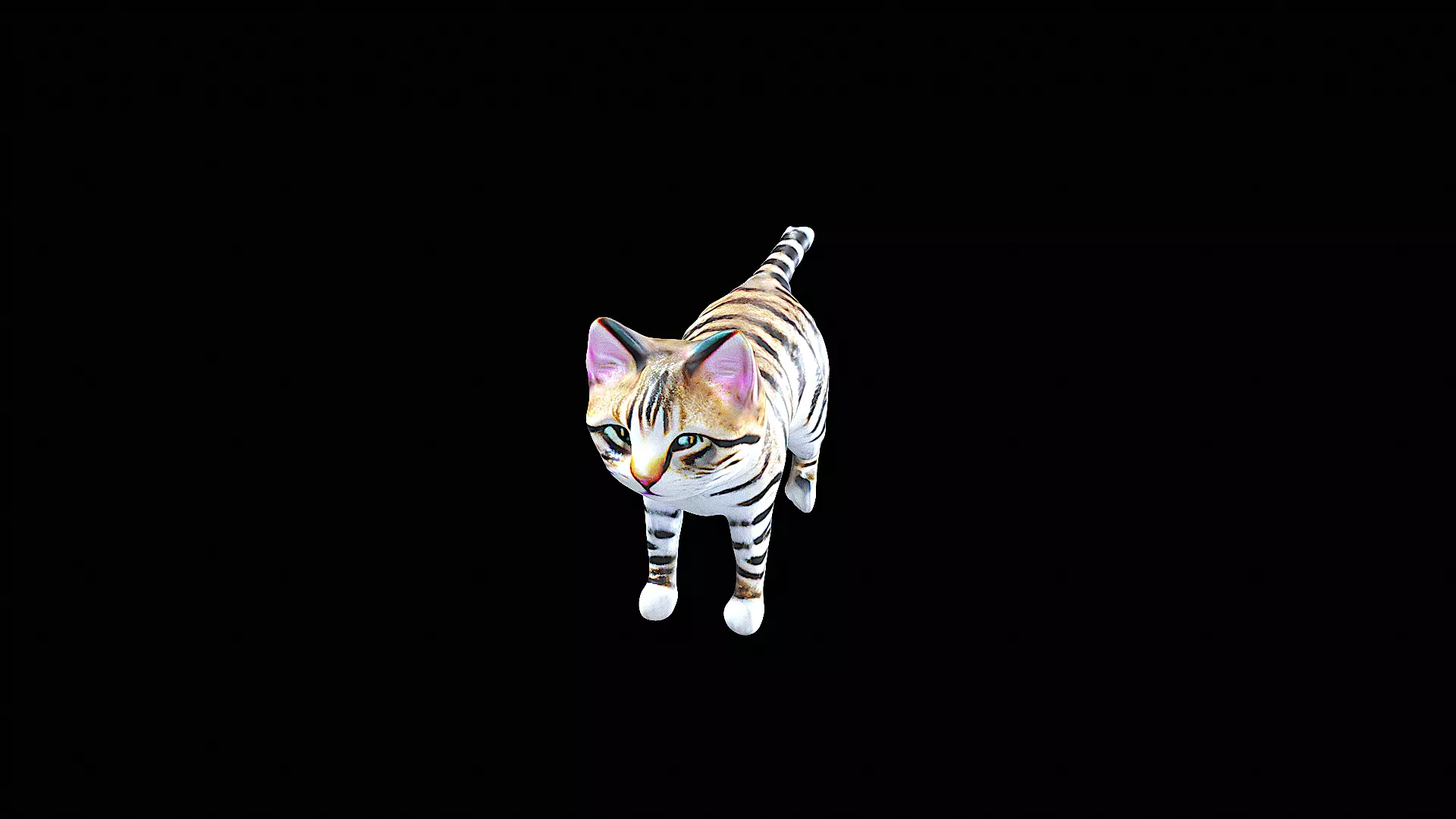 Little Kittie Cat 3D model