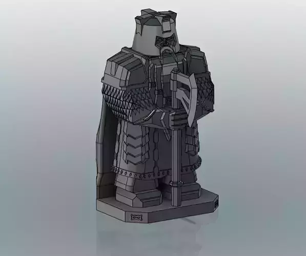 Erebor Guard Statue - Lord Of The Rings