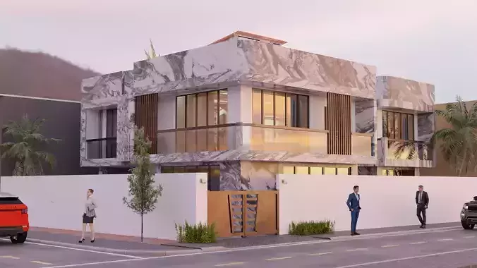 Modern House 3D model