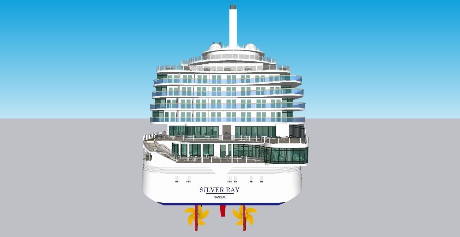 SILVER RAY 3D model_17