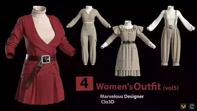 4 Womens Outfit -vol5