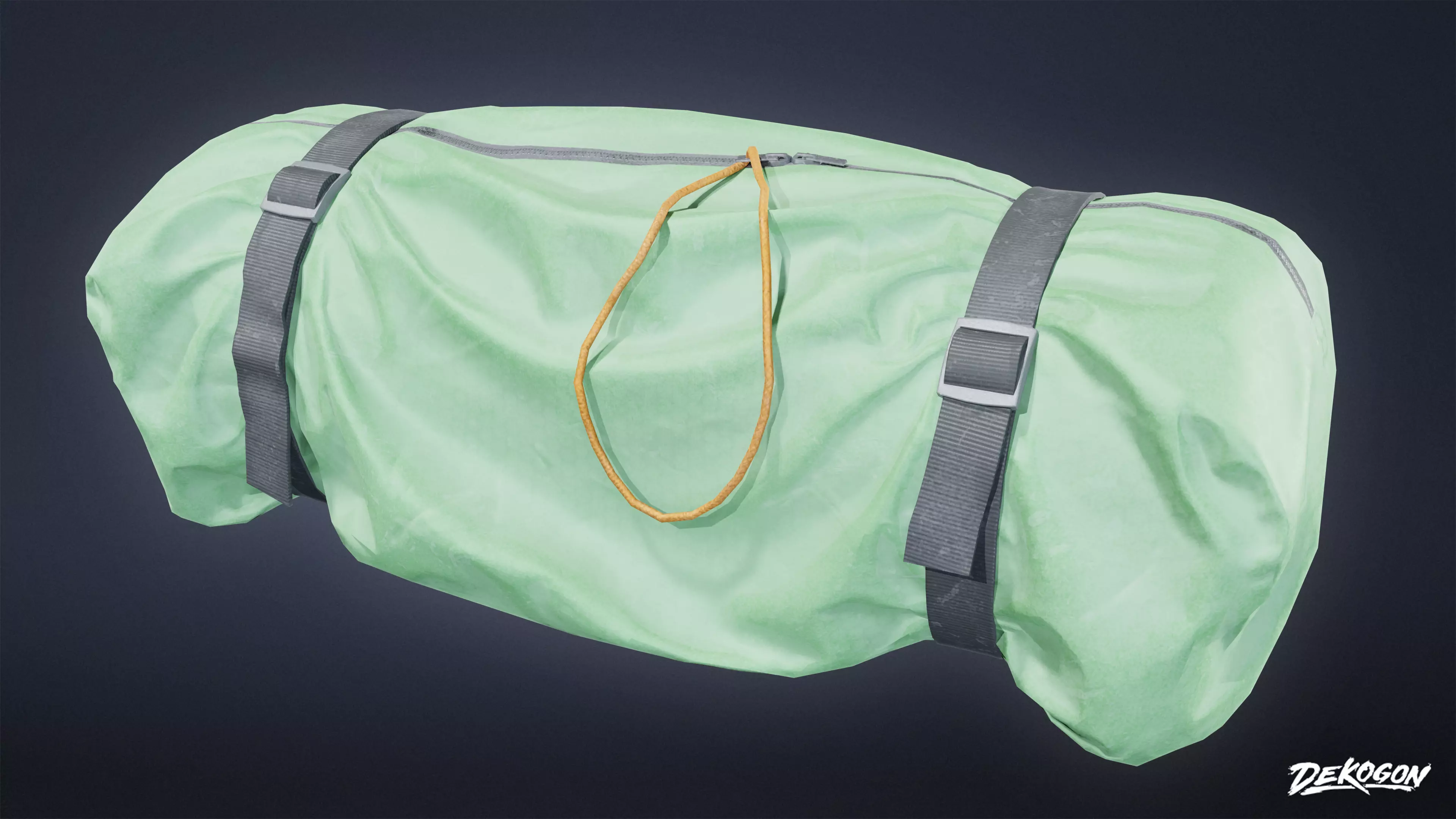 TOOLSHED - Bag 01 - LOW POLY Low-poly 3D model_0