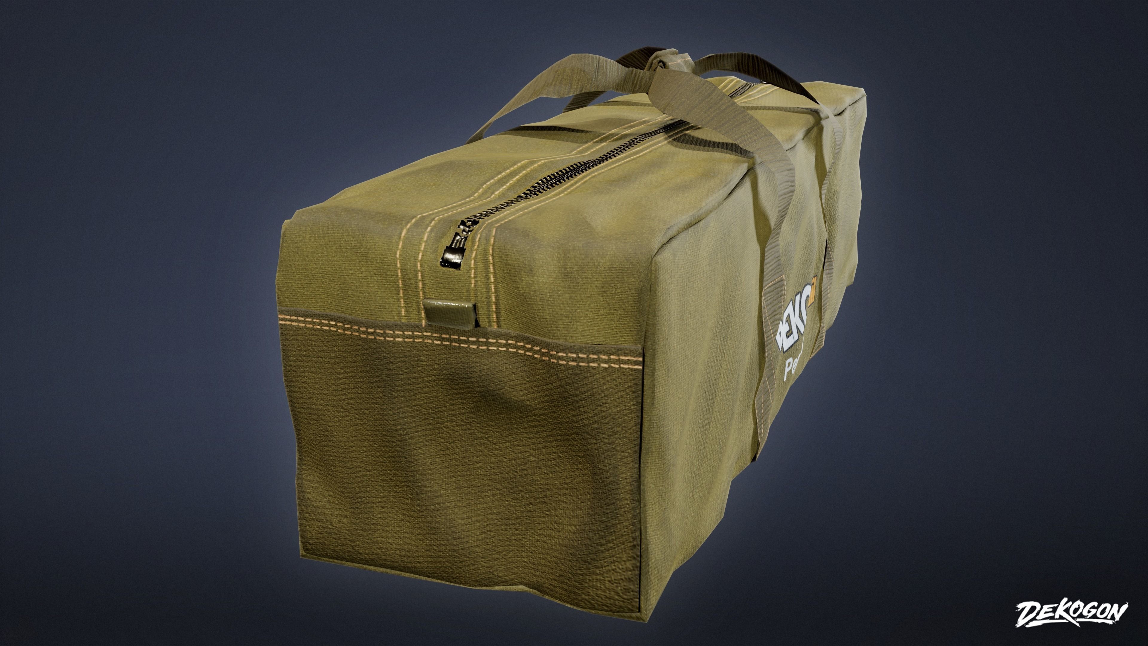 TOOLSHED - Bag 02 - LOW POLY Low-poly 3D model_3