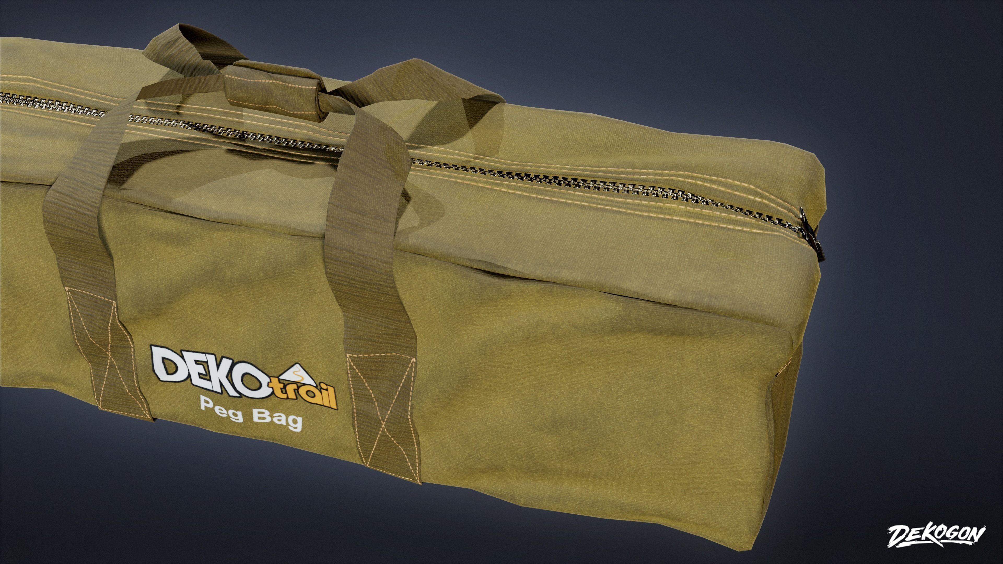 TOOLSHED - Bag 02 - LOW POLY Low-poly 3D model_5