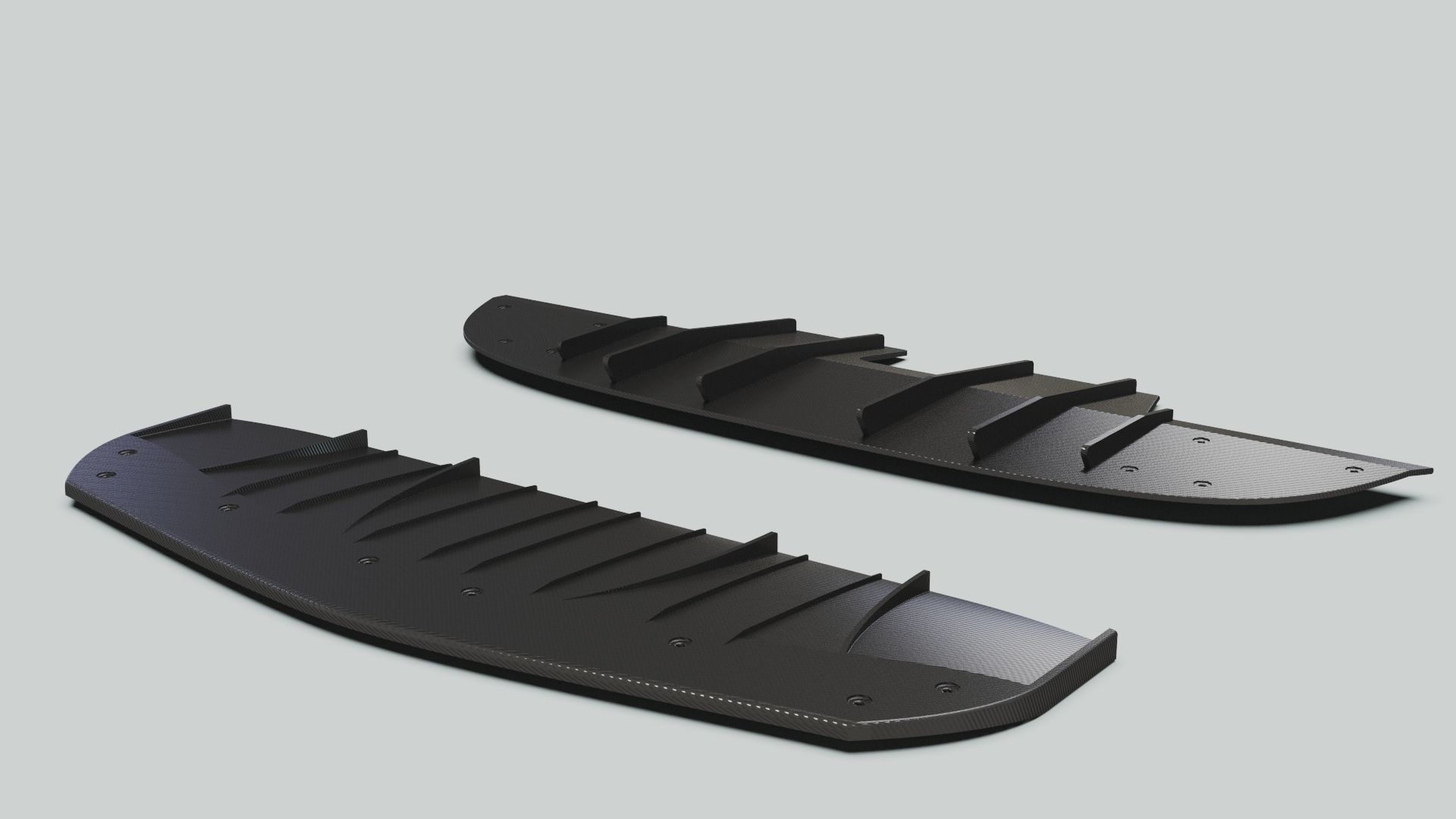 Spoiler bodykit auto motor tuning 3D model_1