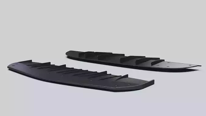 Spoiler bodykit auto motor tuning