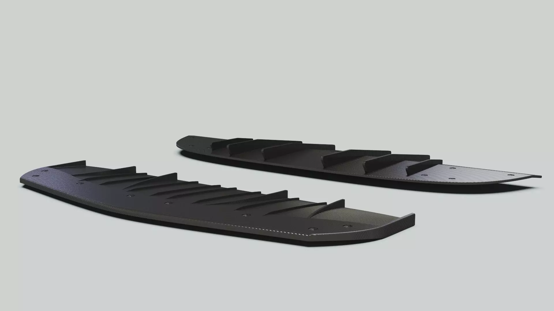 Spoiler bodykit auto motor tuning 3D model_0