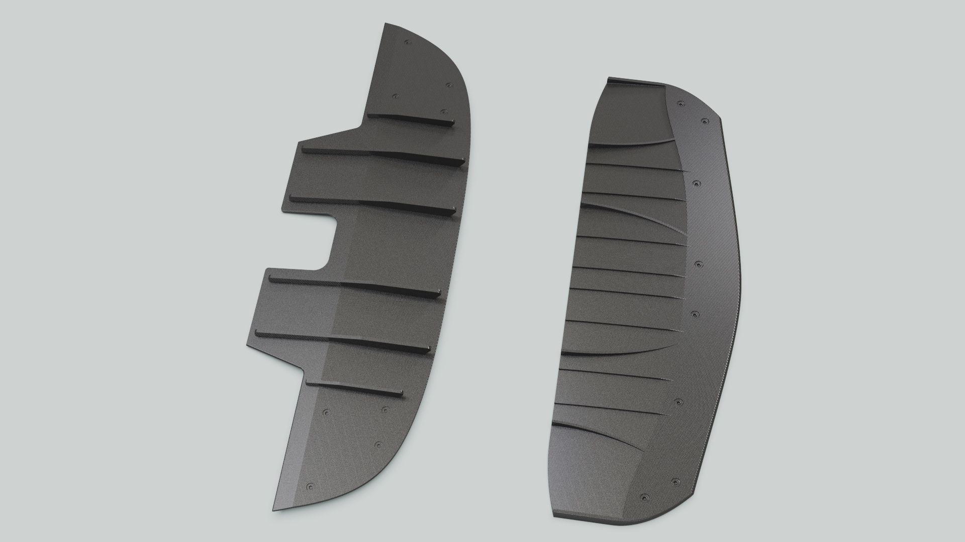 Spoiler bodykit auto motor tuning 3D model_2