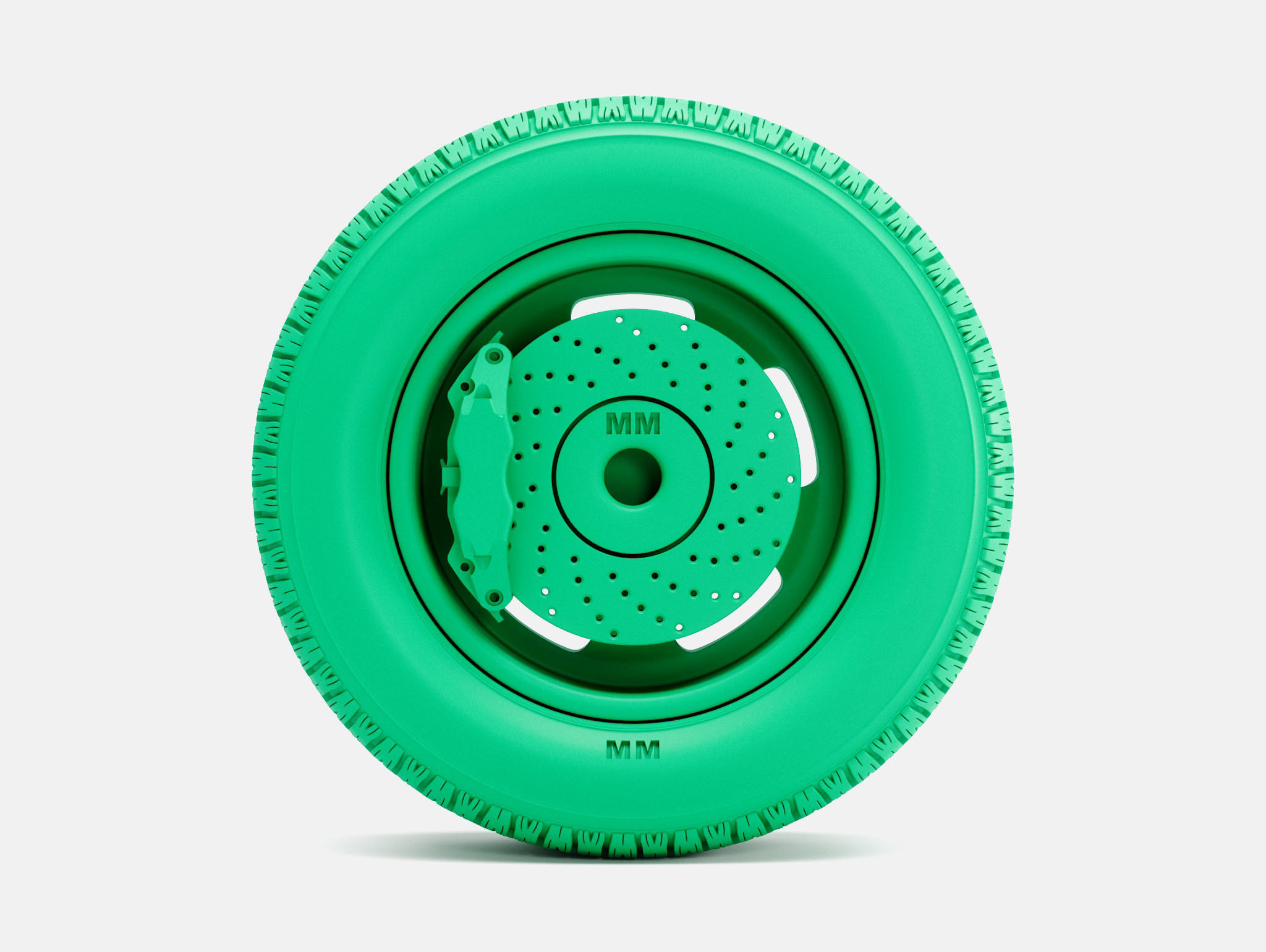 15x5 15x7 15x8 15x10 US Indy Mag Wheels BFGoodrich Radial Tires 3D print model_6