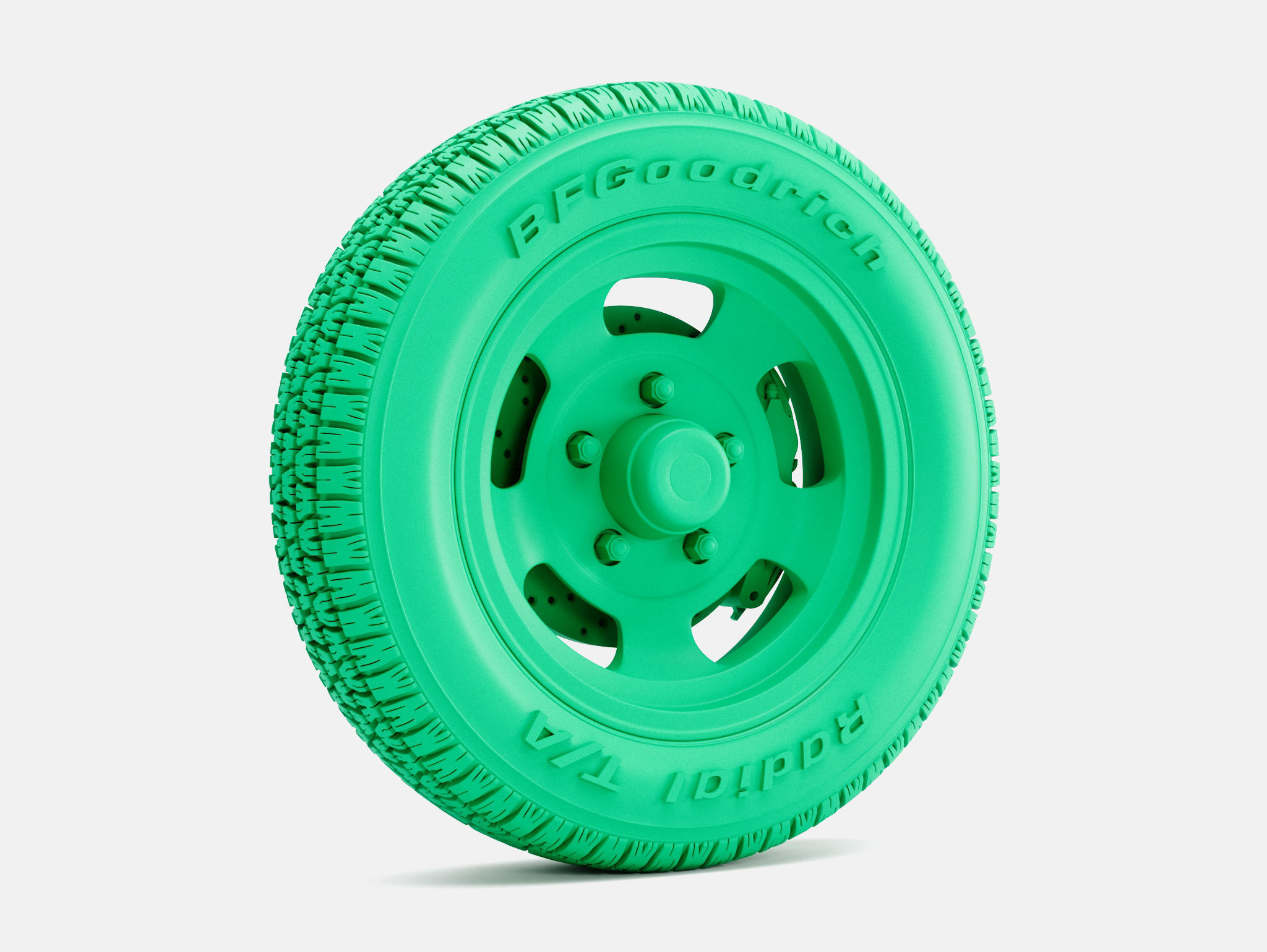 15x5 15x7 15x8 15x10 US Indy Mag Wheels BFGoodrich Radial Tires 3D print model_1