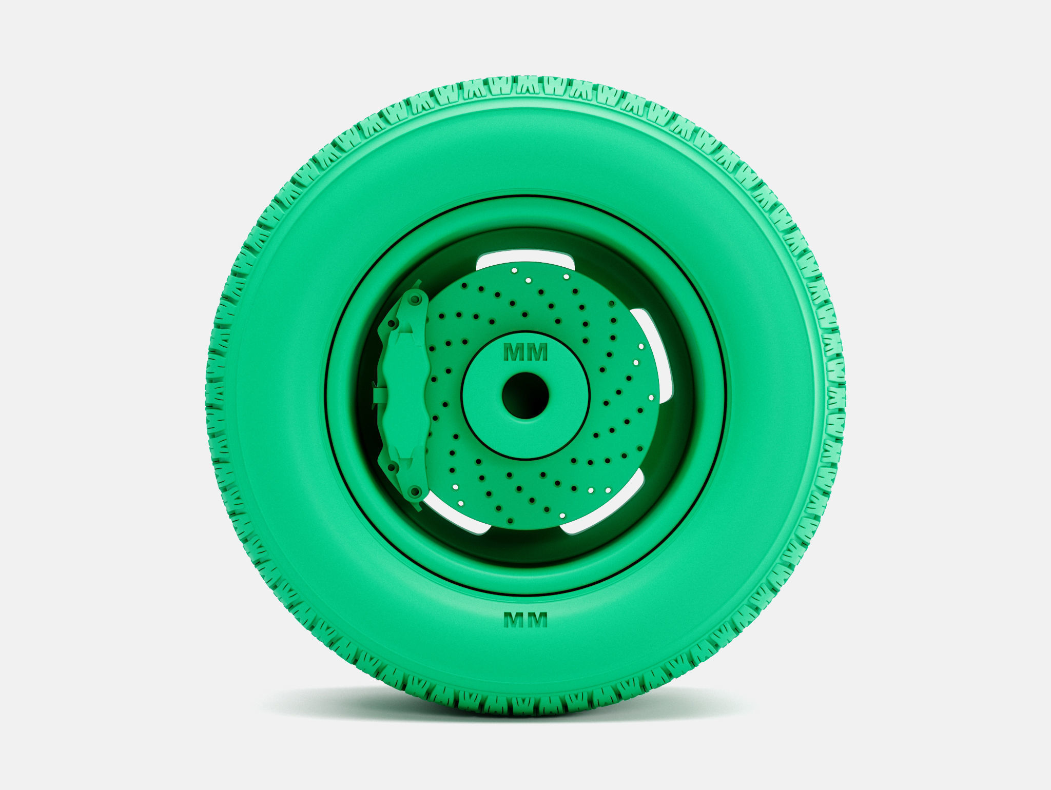 15x5 15x7 15x8 15x10 US Indy Mag Wheels BFGoodrich Radial Tires 3D print model_8