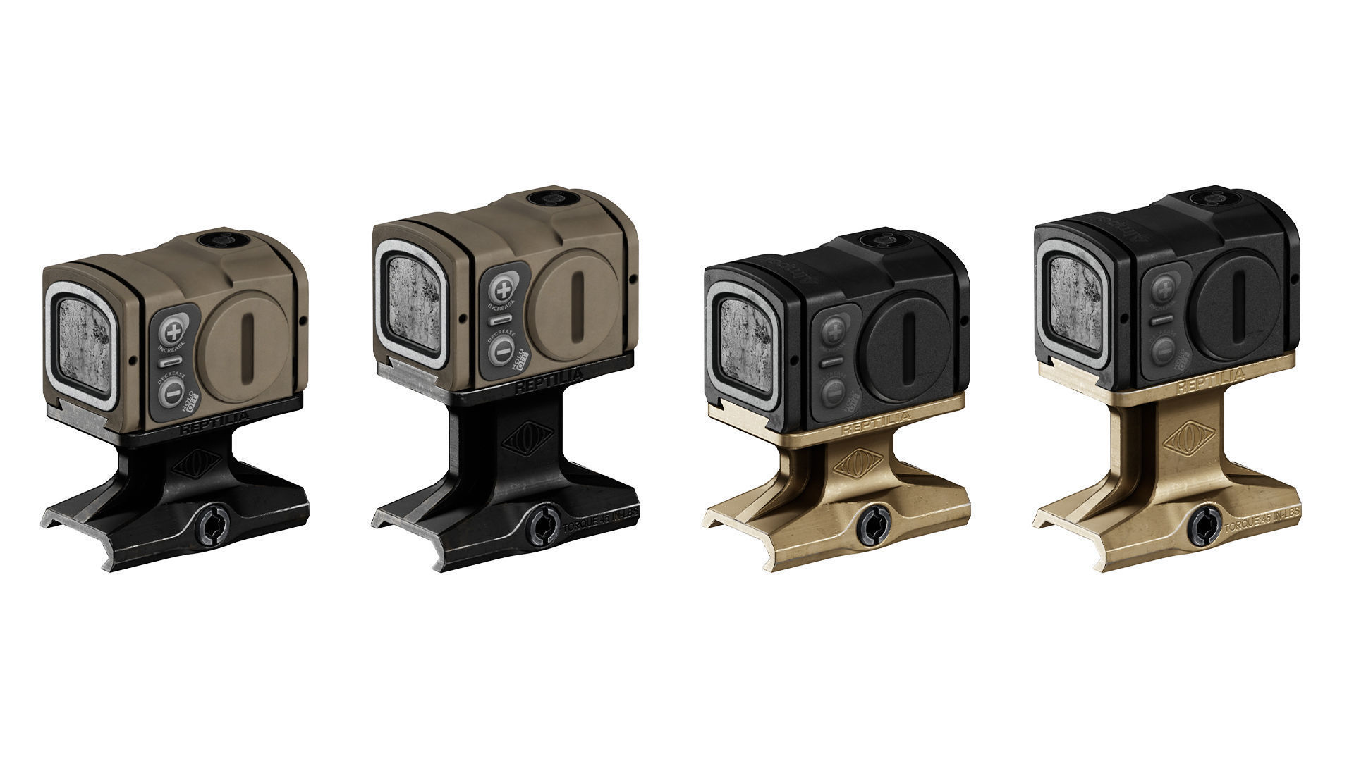 AIMPOINT ACRO P2 RED DOT SIGHT Low-poly 3D model_4