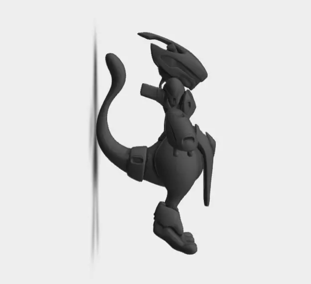 CYBER MEWTWO 3D print model