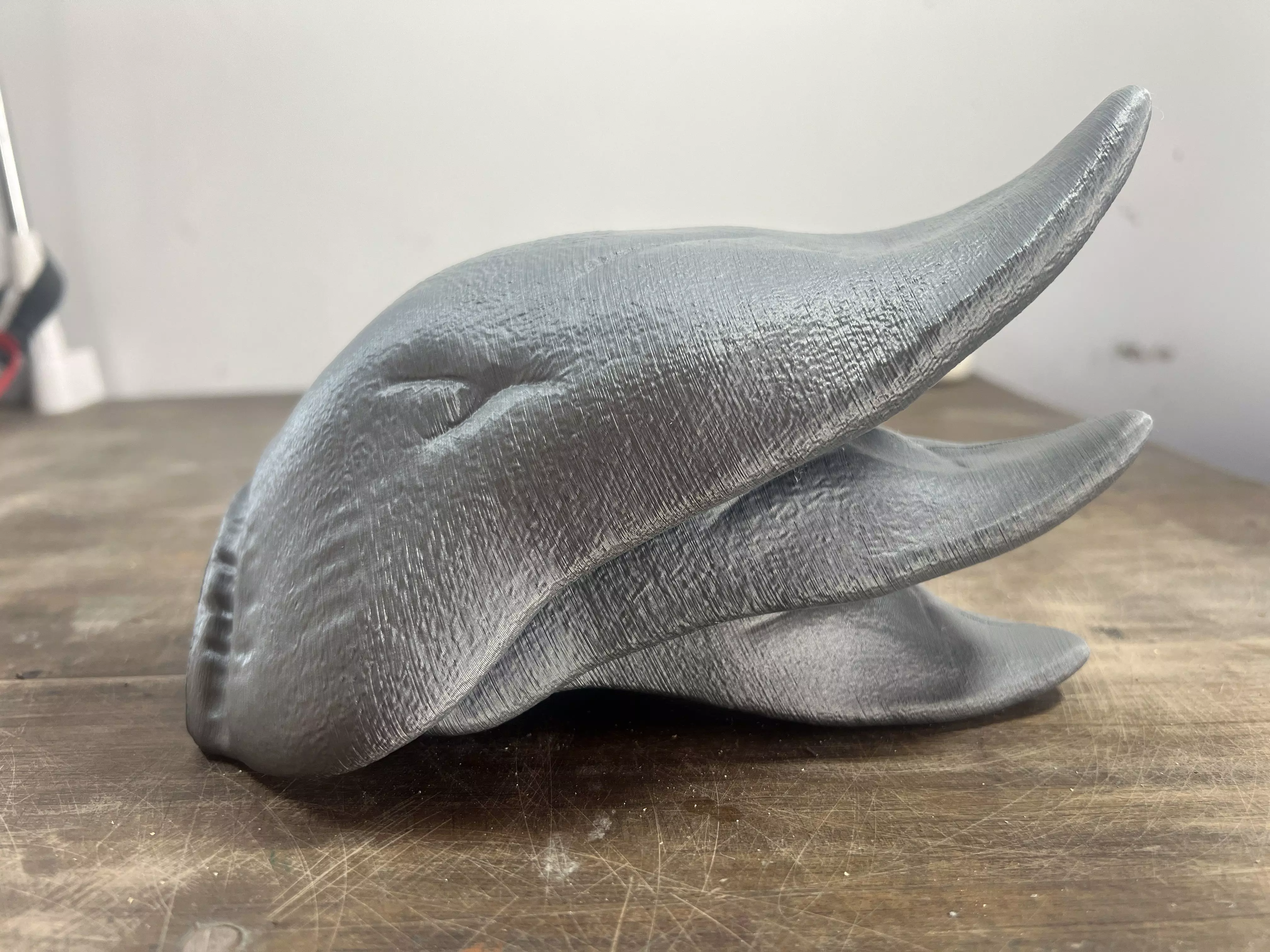 3D Printed Battle Damaged Pauldron Armor Model 3D print model_0