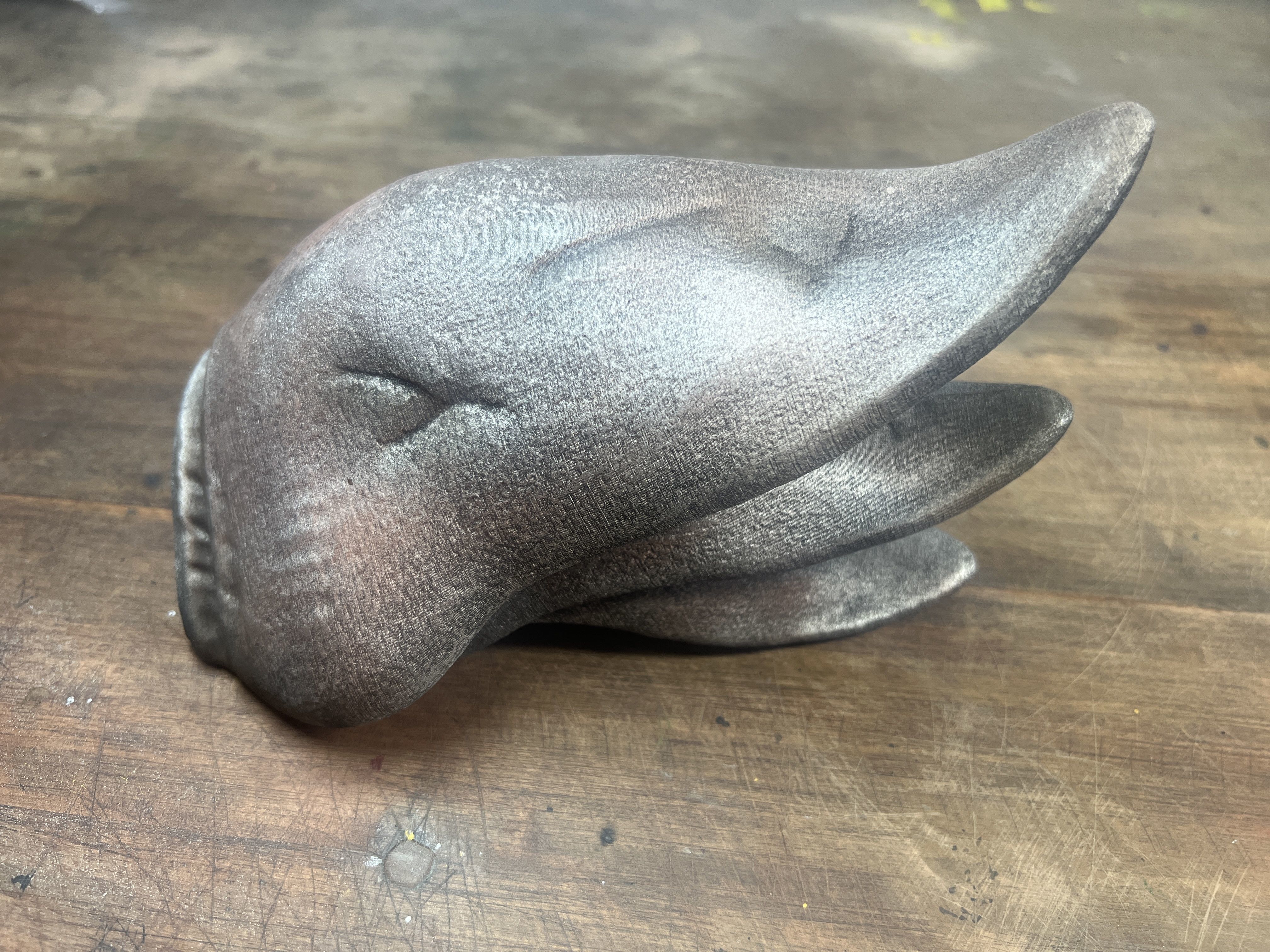 3D Printed Battle Damaged Pauldron Armor Model 3D print model_3