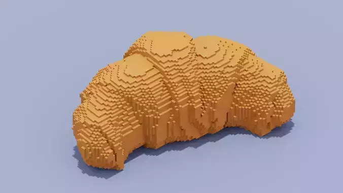 Croissant Voxel