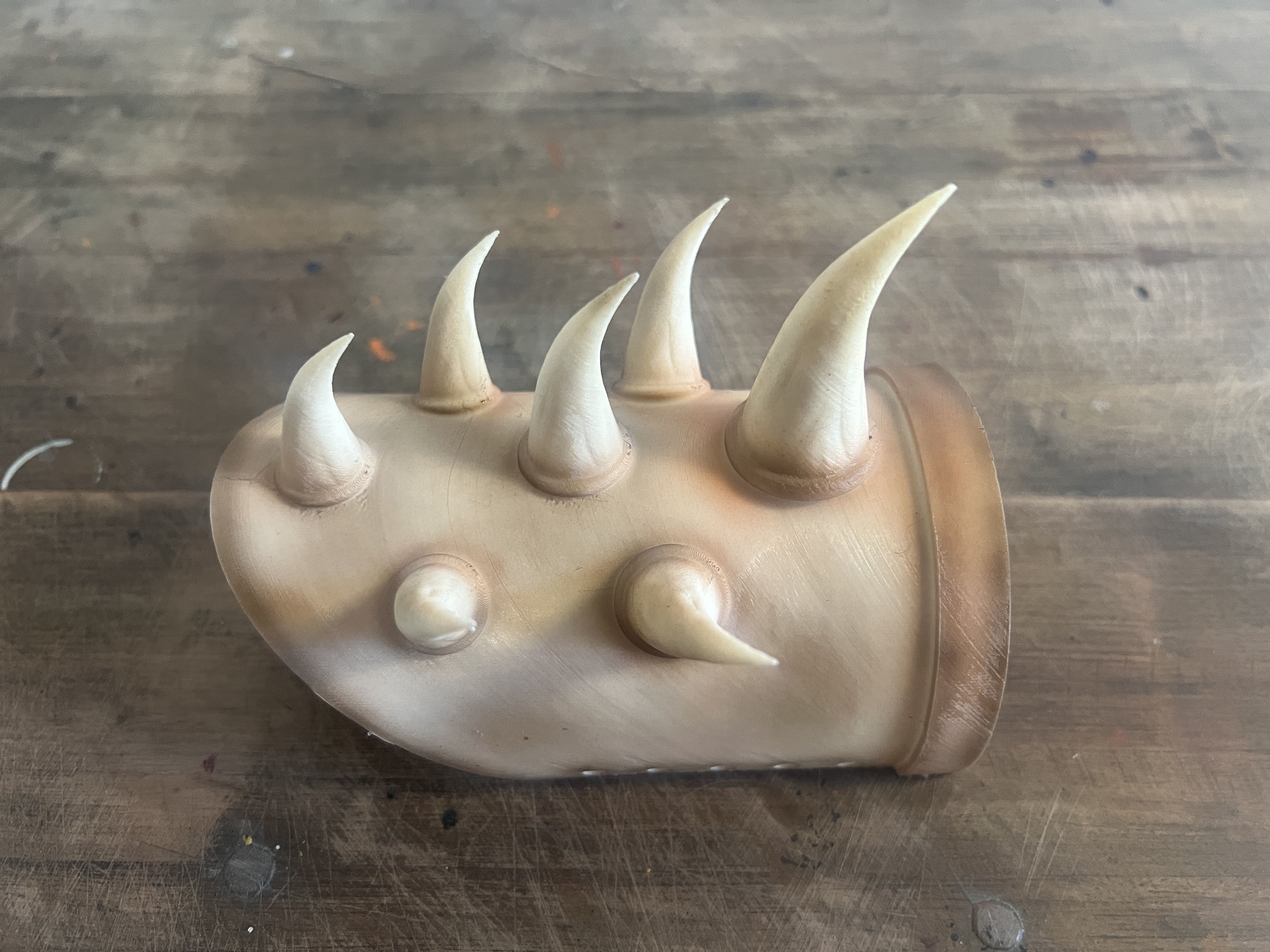 Horned Bracer for 3D Printing 3D print model_3