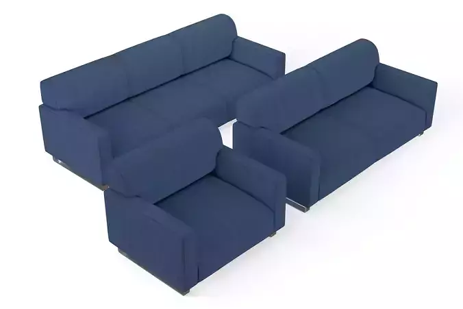 Sofa Set Leather Fabric Velvet