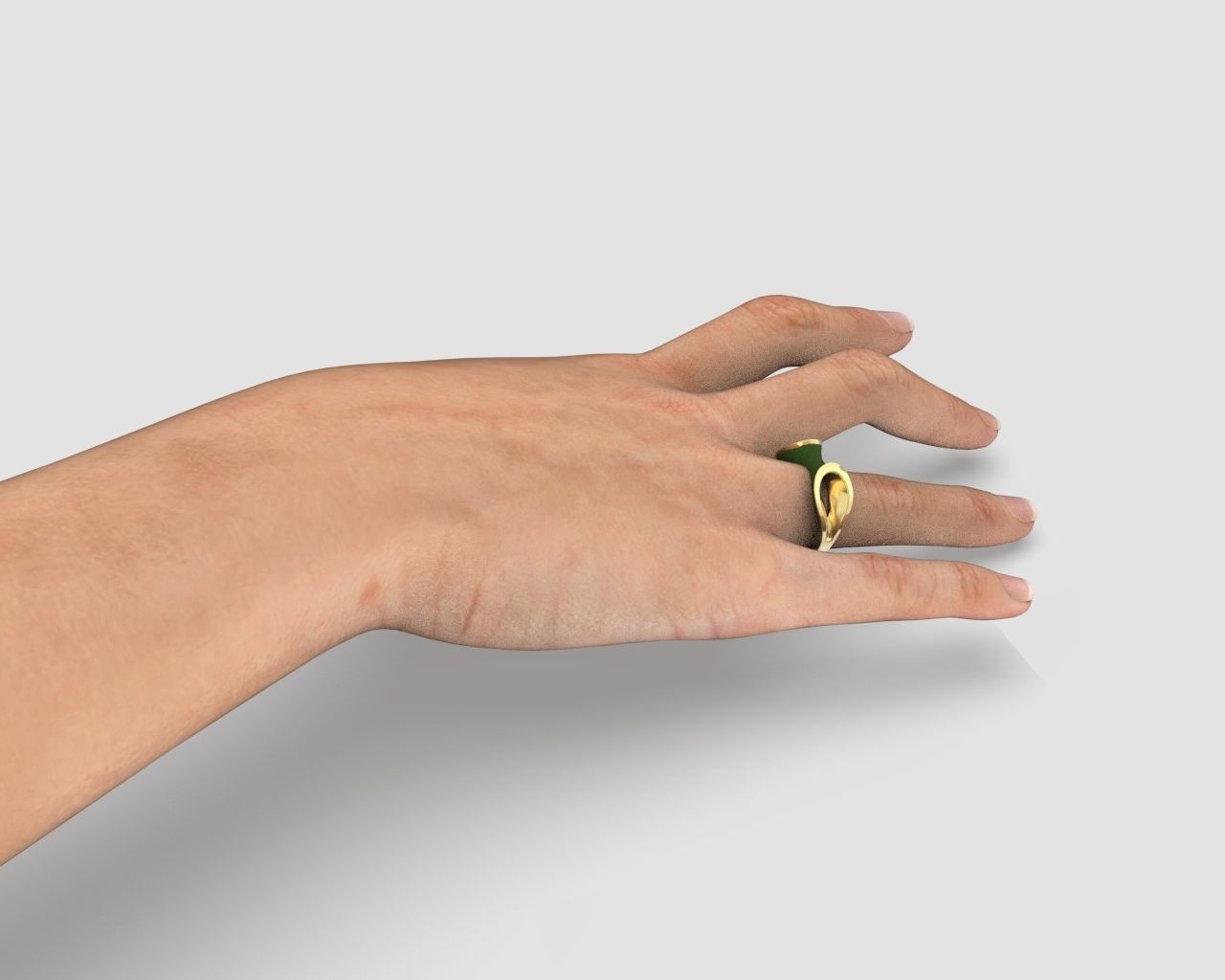 R 158 ring 3D print model_9