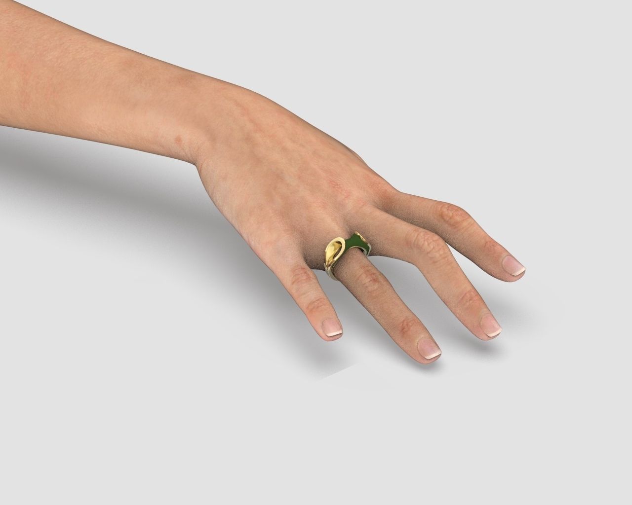 R 158 ring 3D print model_8