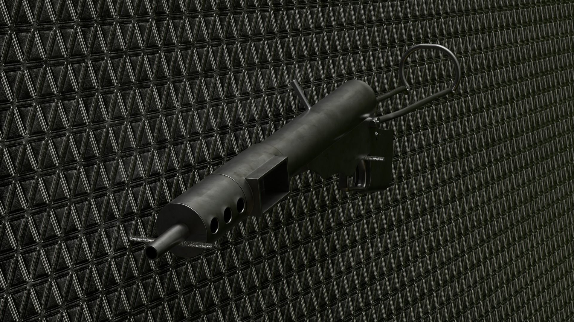 Sten Machinepistol 3D model_4