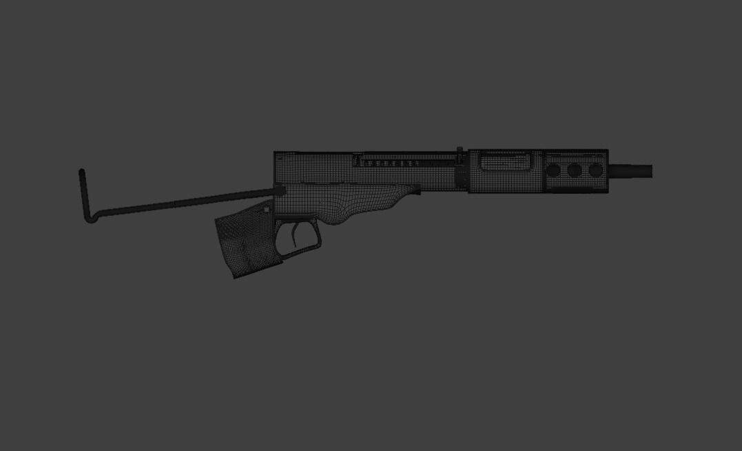 Sten Machinepistol 3D model_7