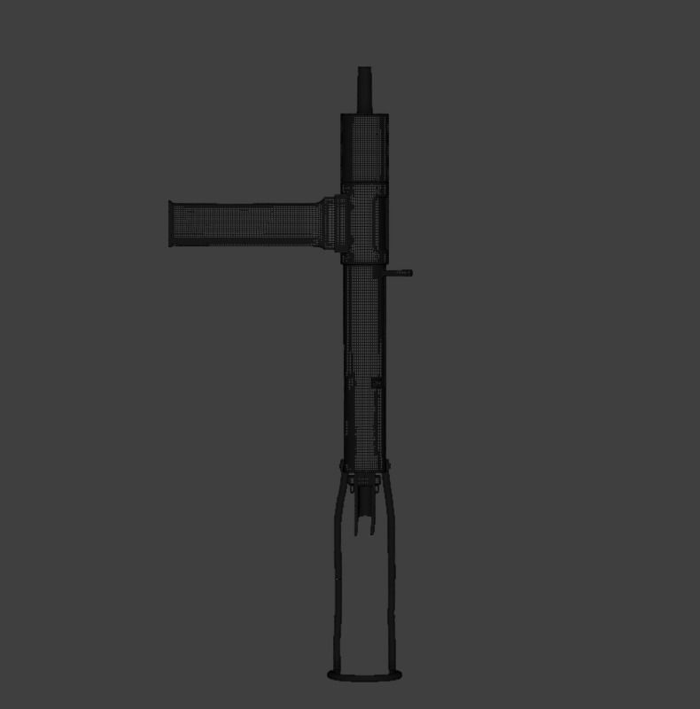 Sten Machinepistol 3D model_6