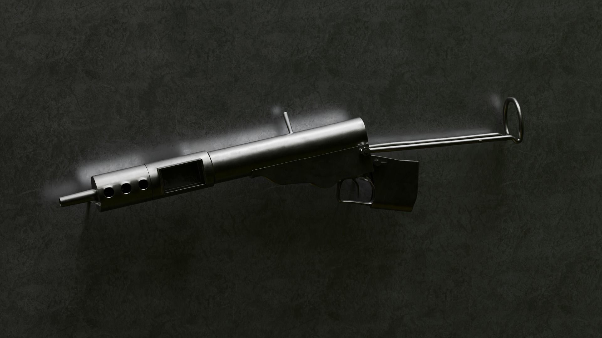 Sten Machinepistol 3D model_5