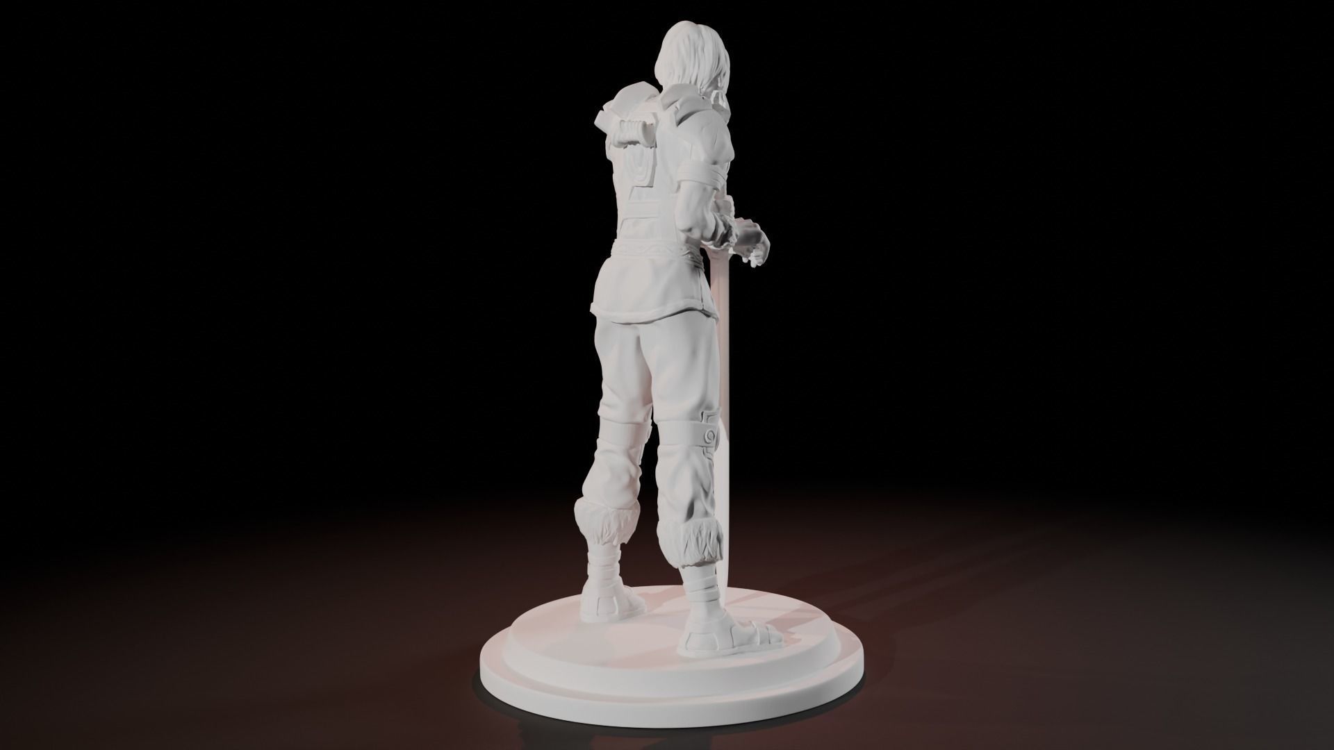 Alien Warrior Minifigure 3D print model_6