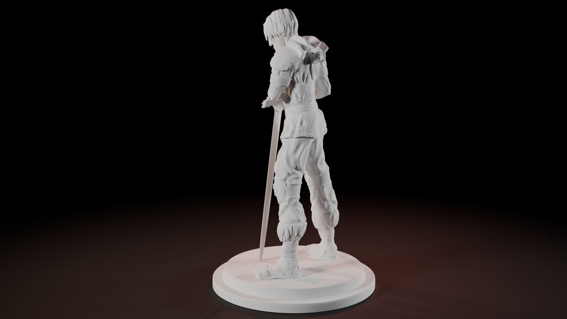 Alien Warrior Minifigure 3D print model_5