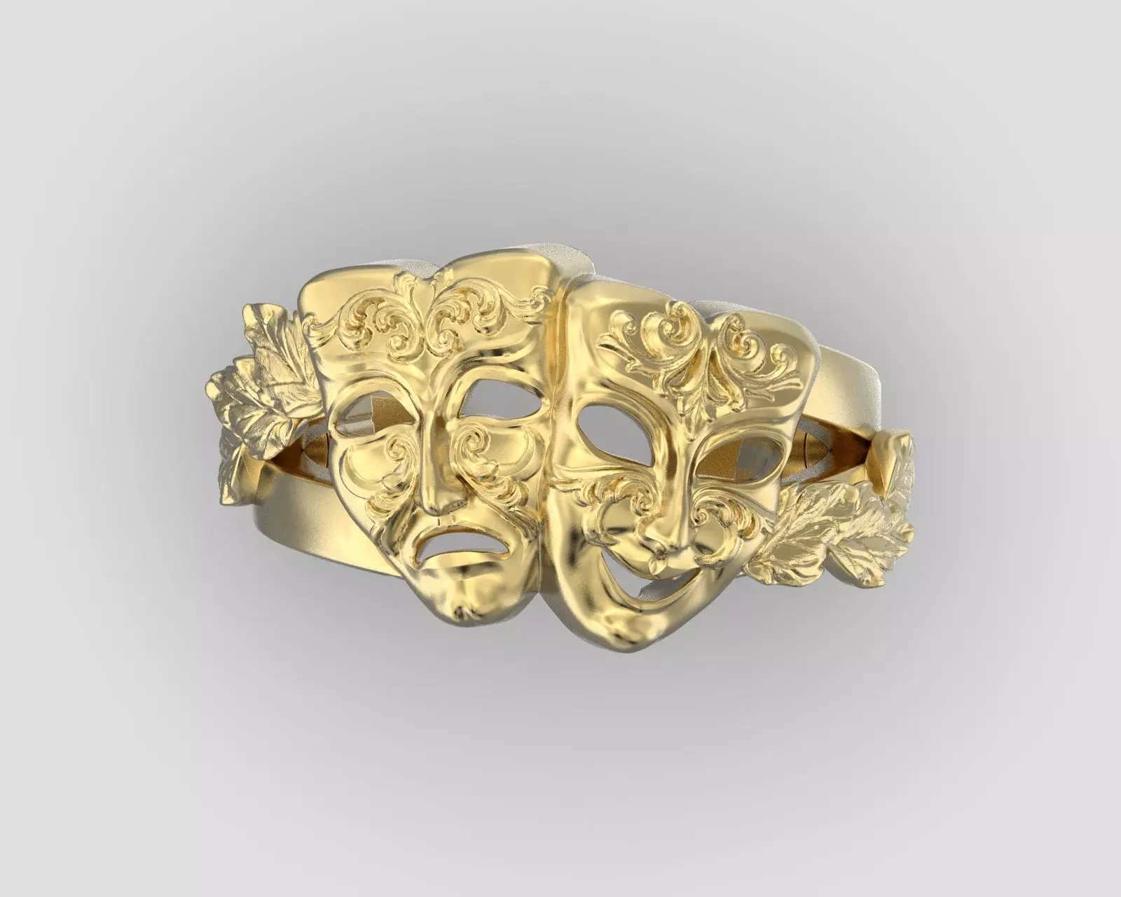 R 163 two masks 3D print model