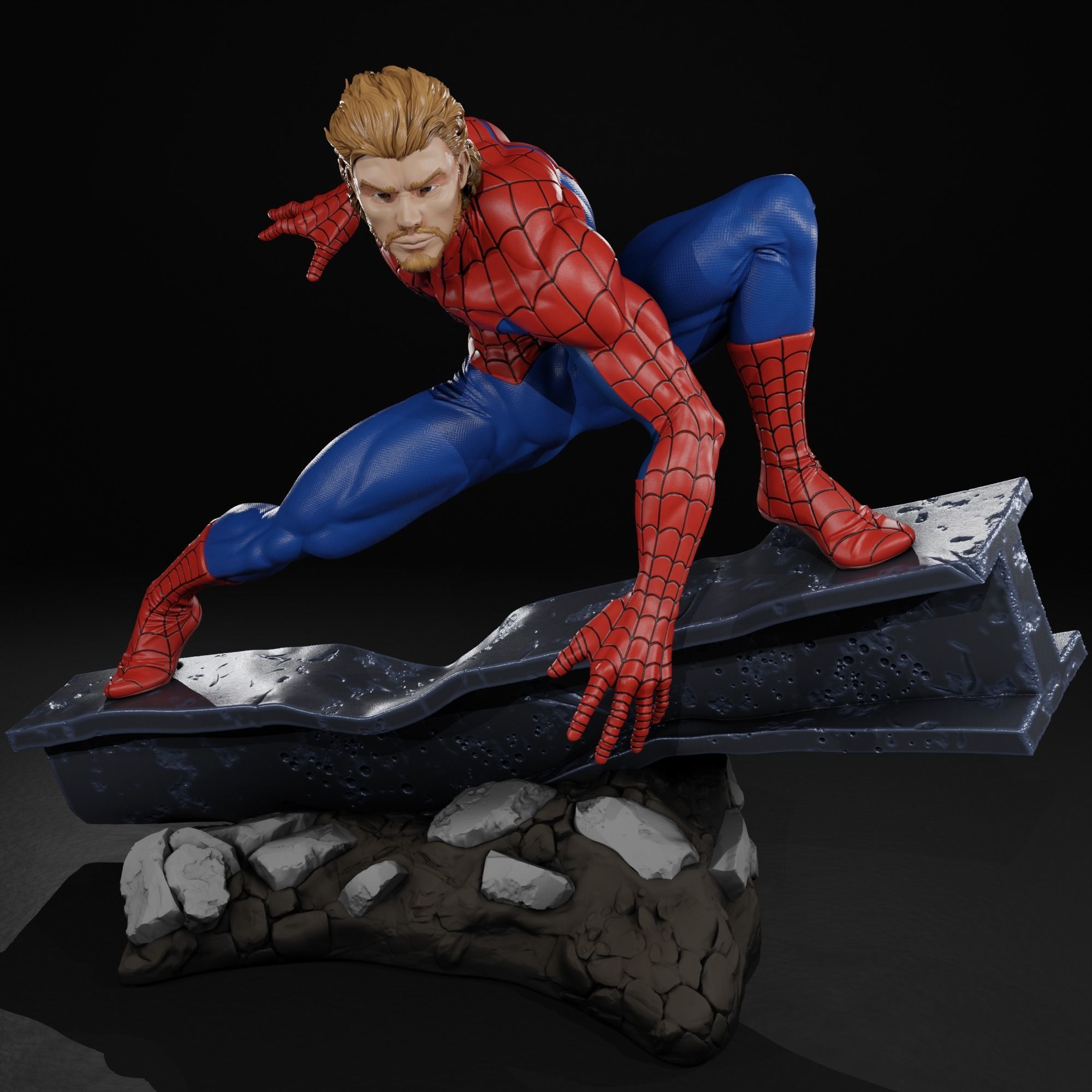 Ultimate Spider Man 3D print model_1