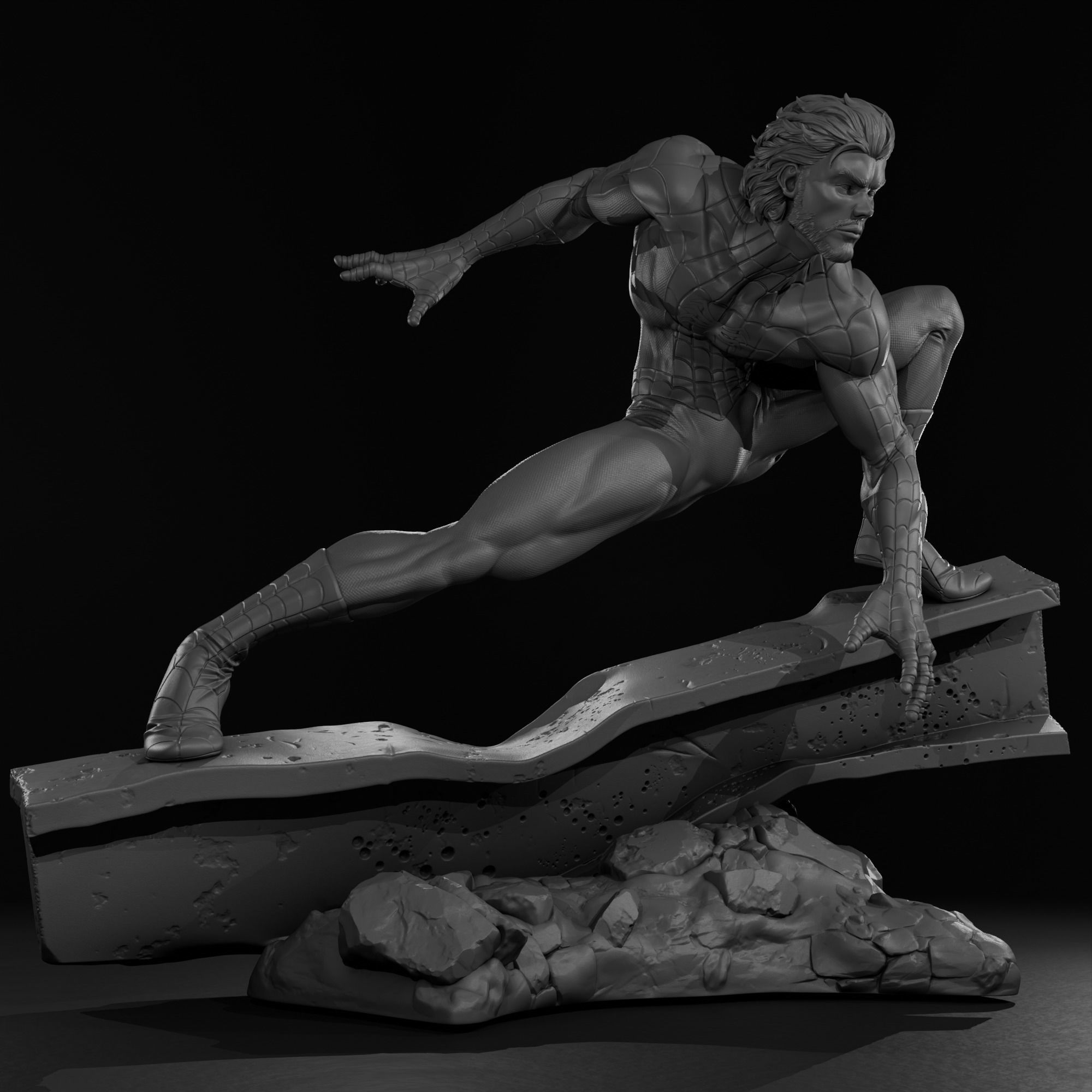 Ultimate Spider Man 3D print model_18