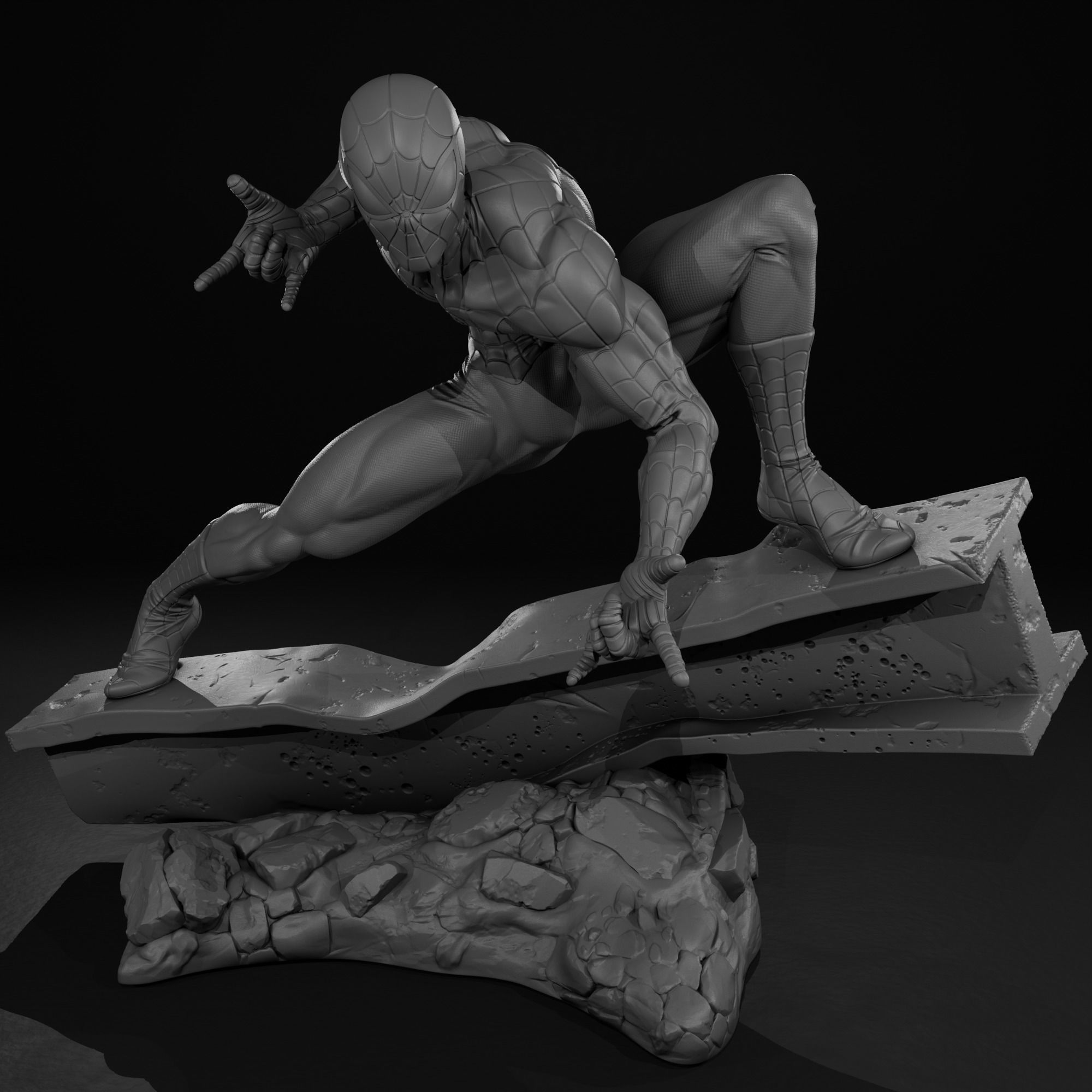 Ultimate Spider Man 3D print model_22