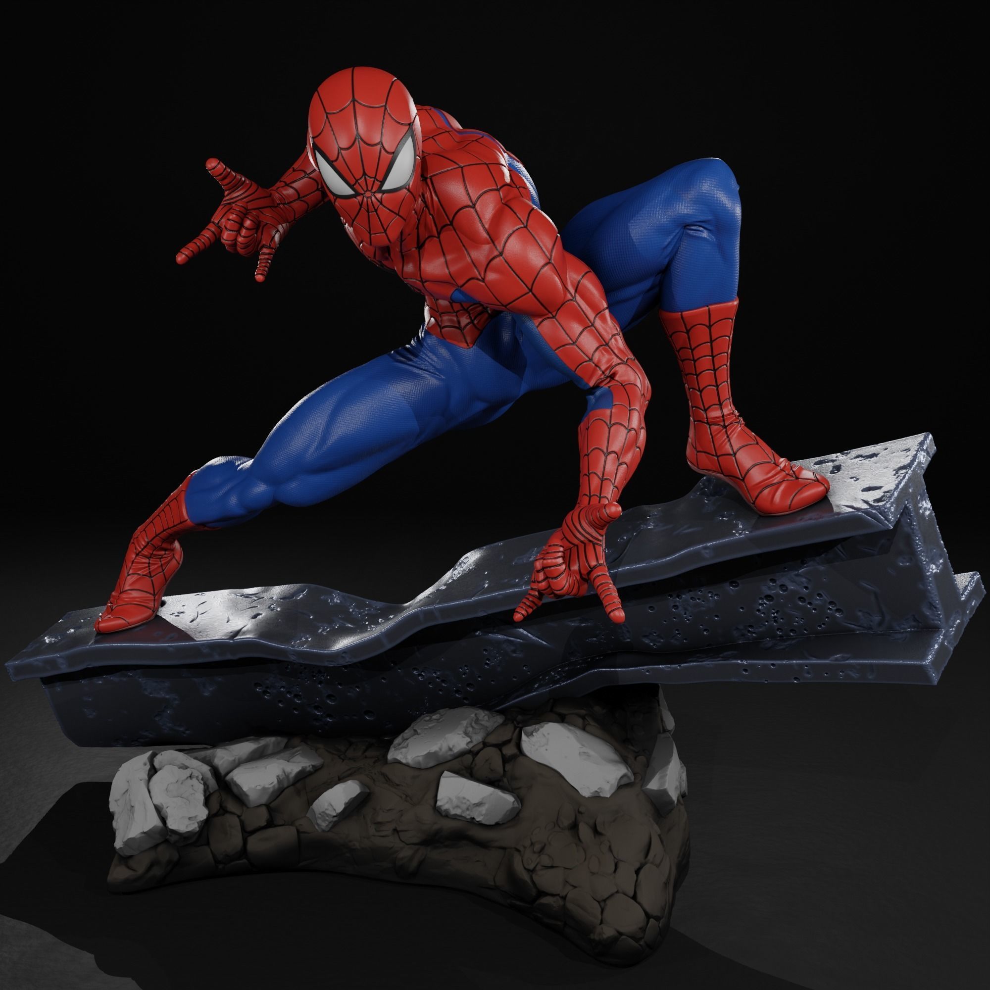 Ultimate Spider Man 3D print model_10