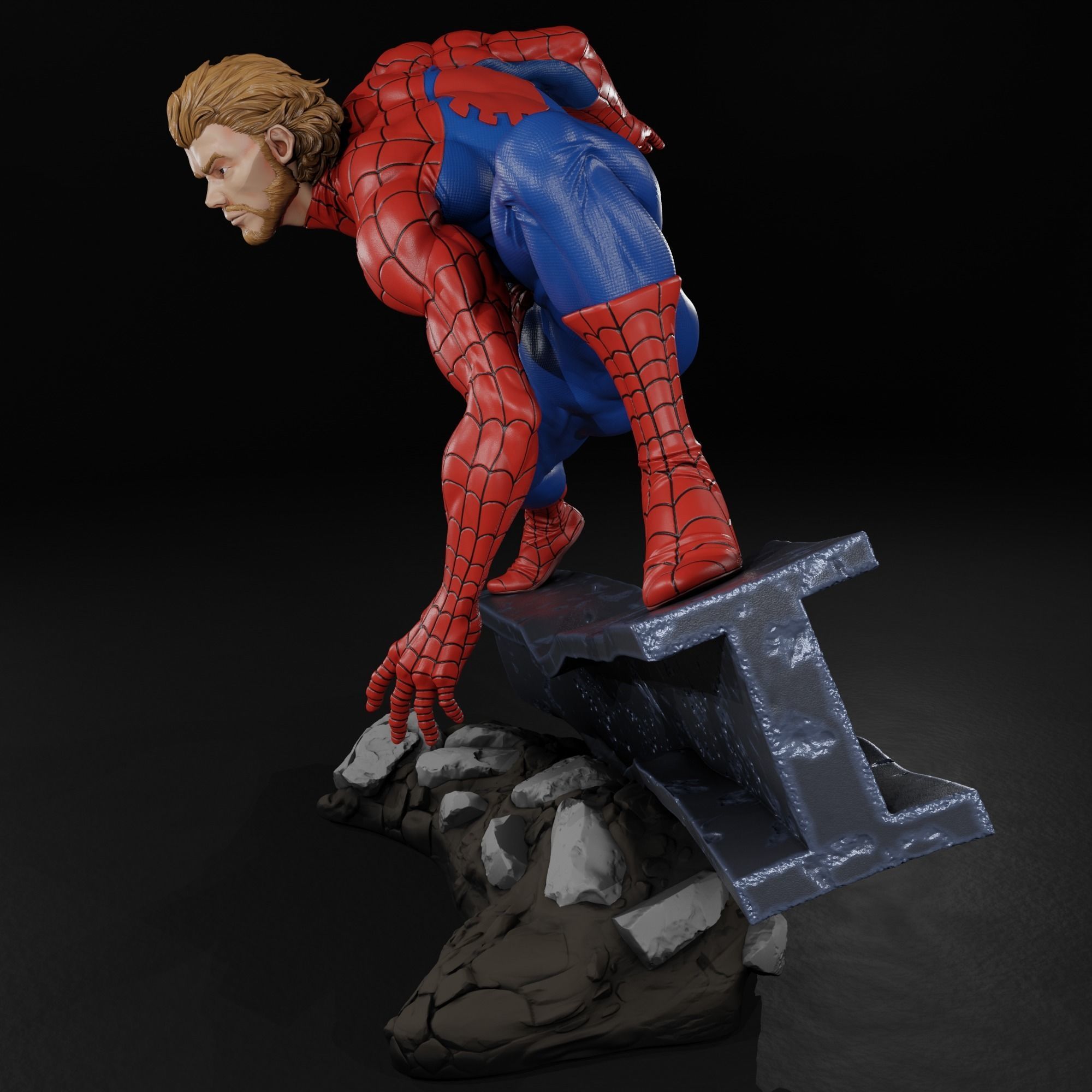 Ultimate Spider Man 3D print model_2