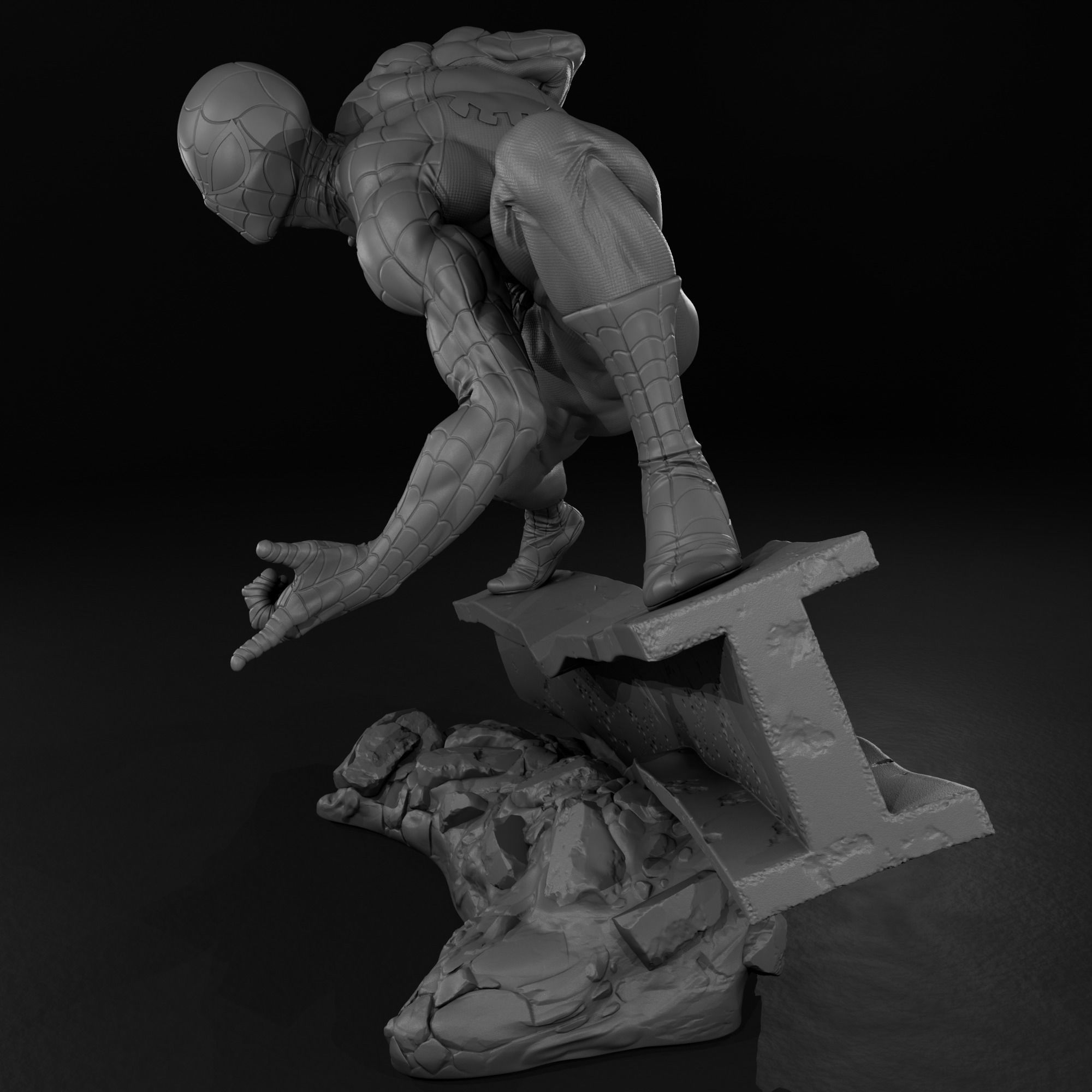Ultimate Spider Man 3D print model_19